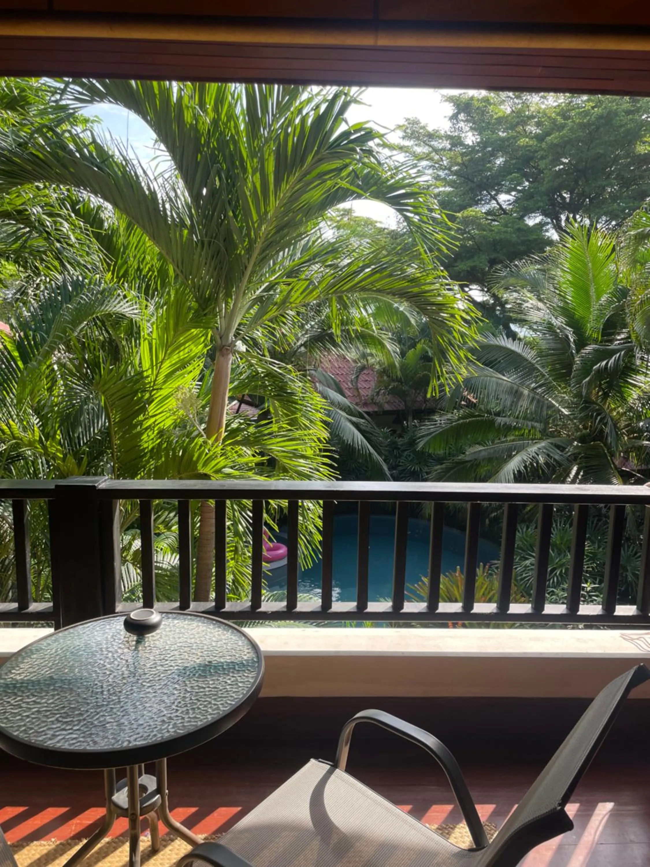 Patio in Jade cottages