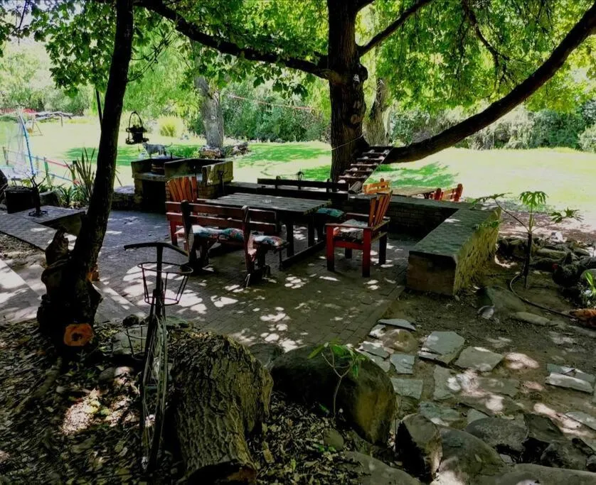 Patio in Cango Retreat Breathe