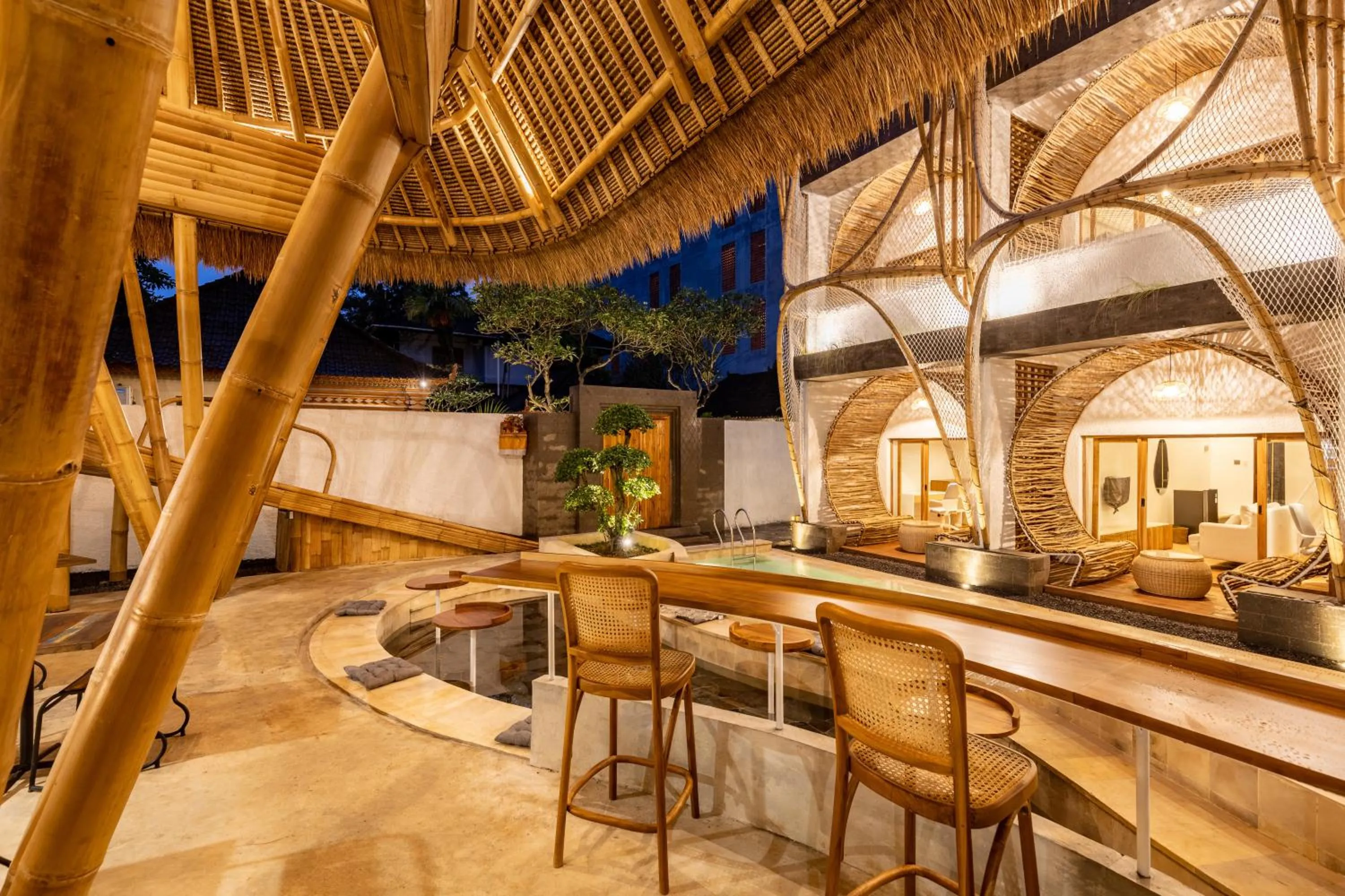 Seating area in Clan Living - The Founder Ubud