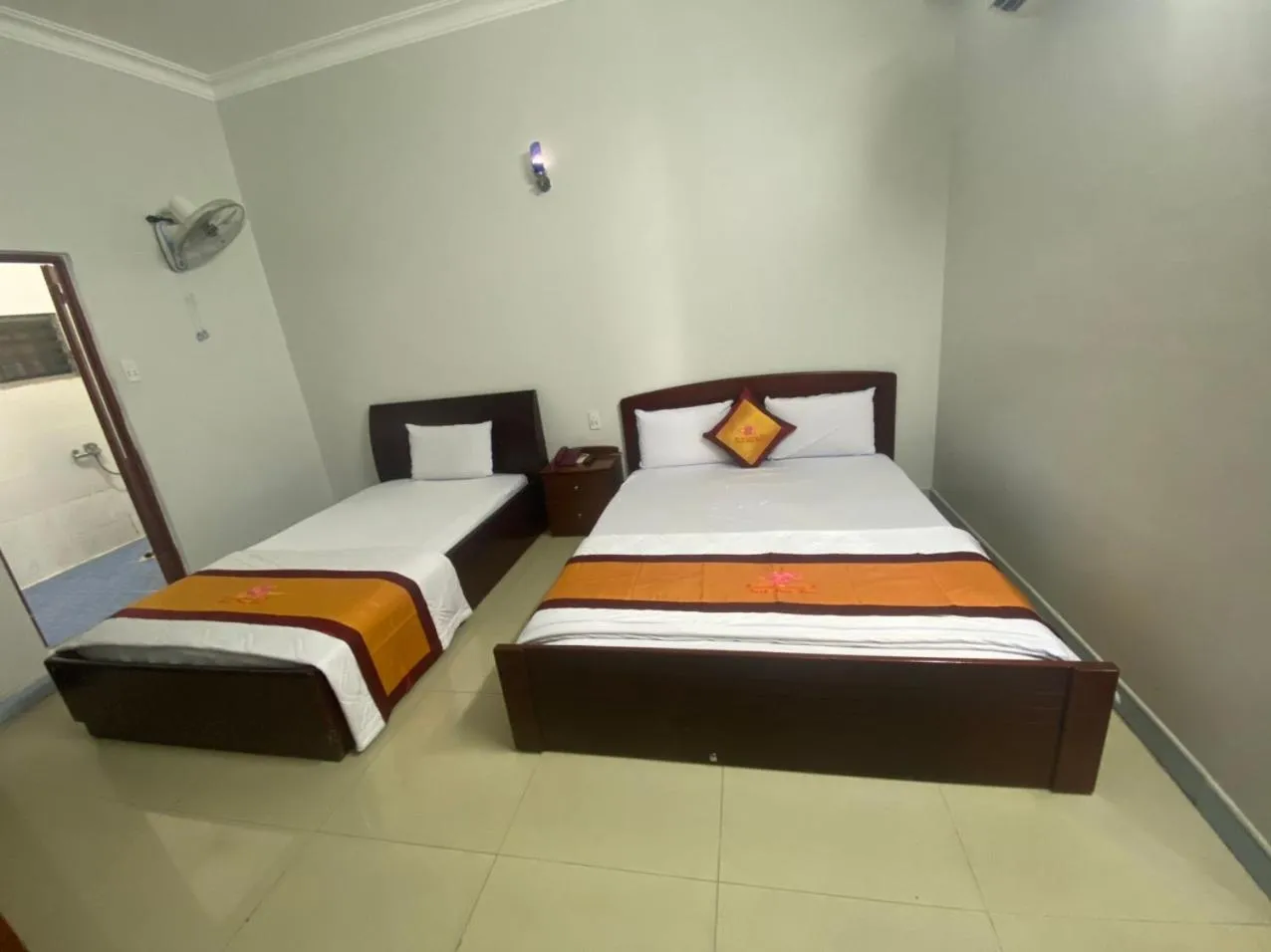 Bed in Khách Sạn Thanh Hồng