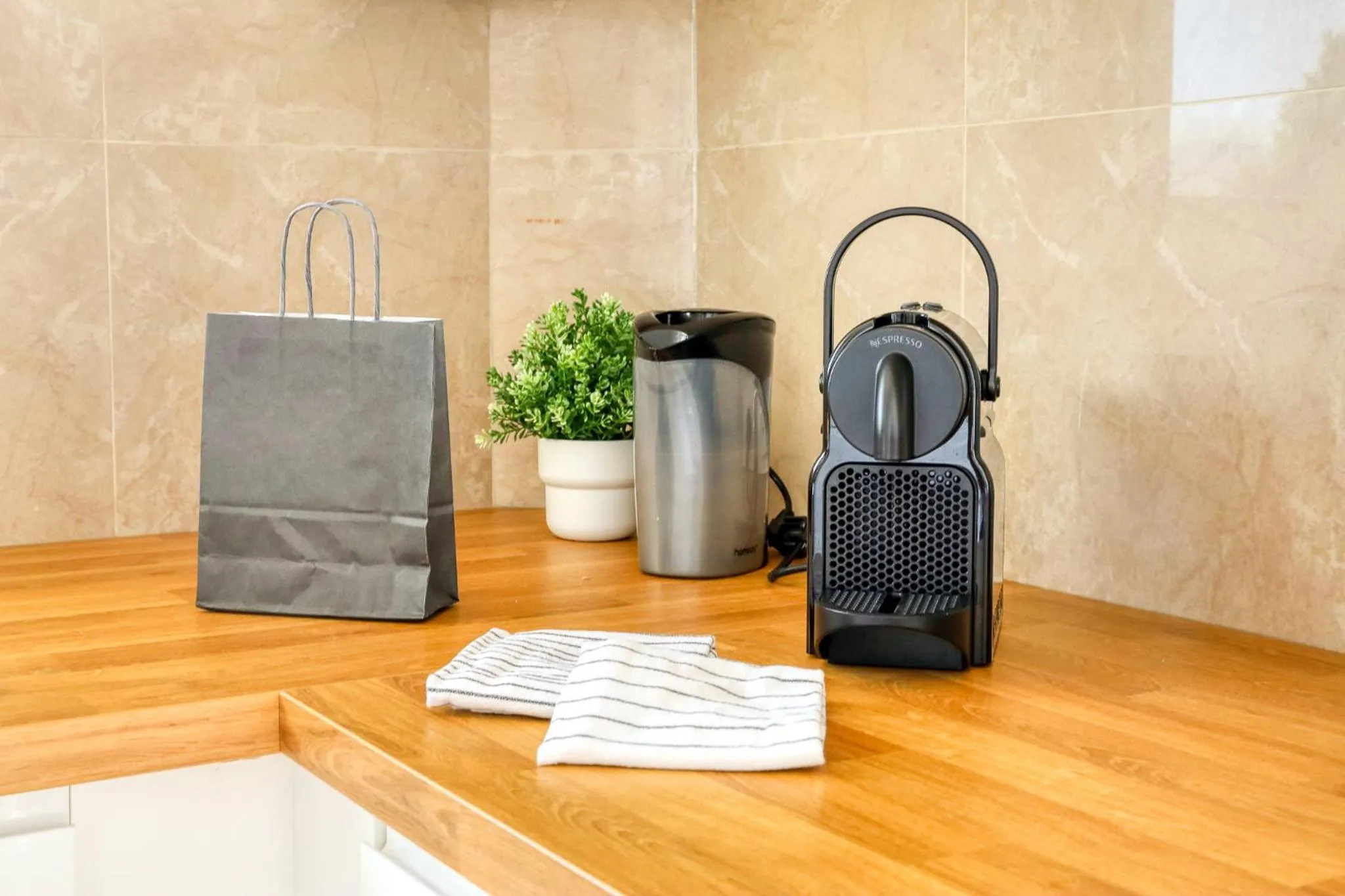 Kitchen or kitchenette in Appartement Luxueux "Le Panorama" - by Résidence La Fontaine
