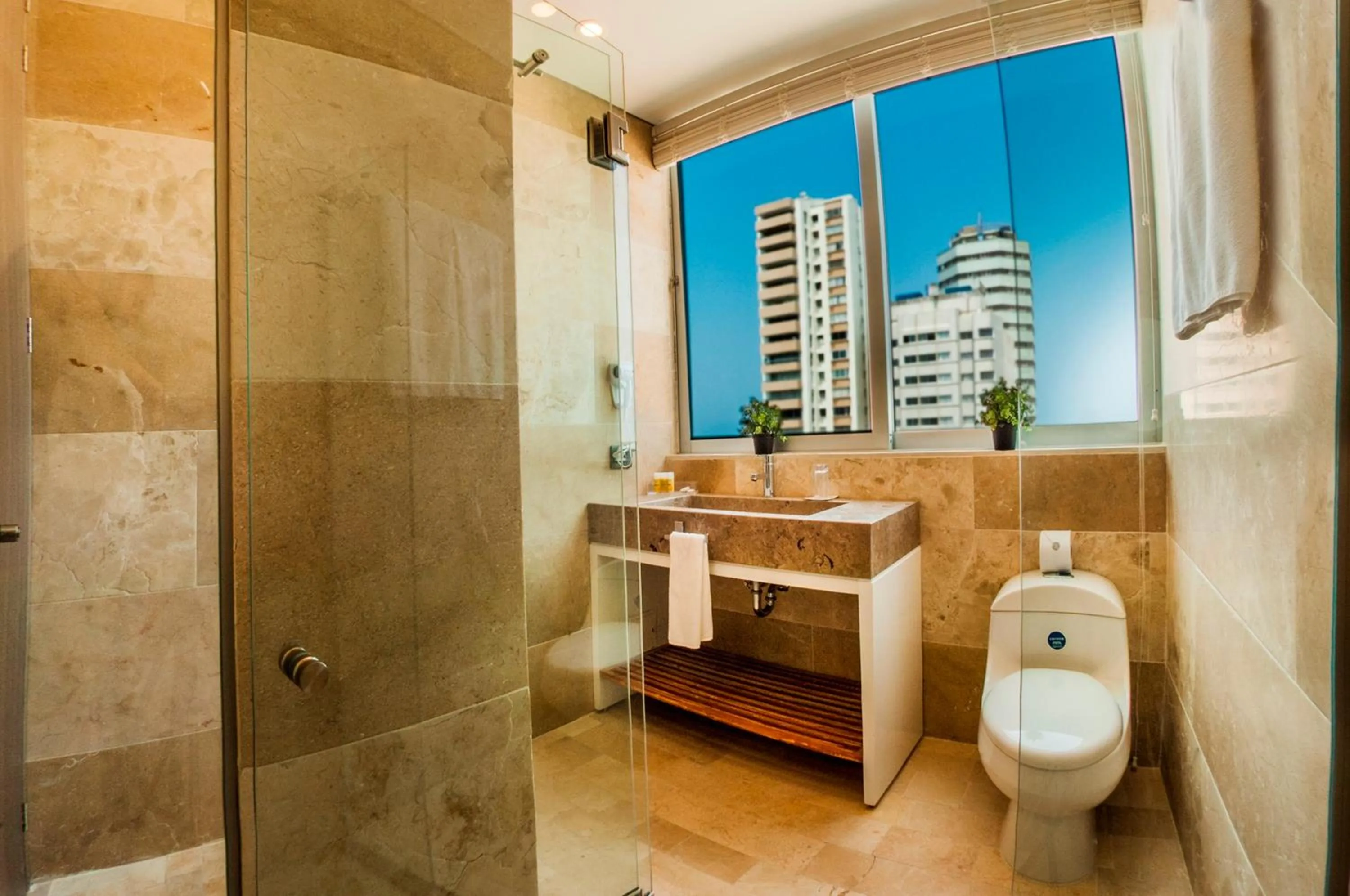 Bathroom in Oz Hotel Cartagena