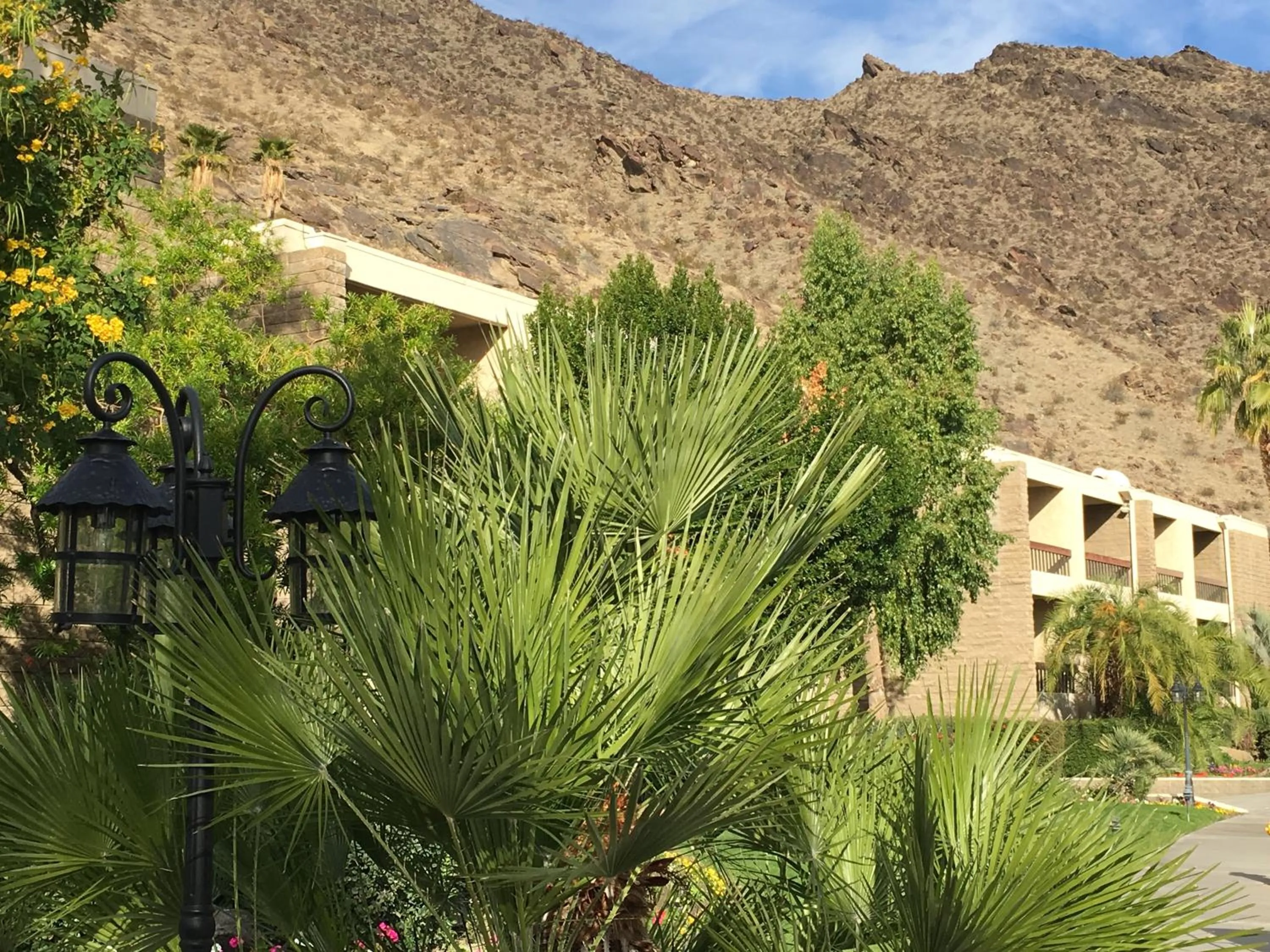 Facade/entrance in GetAways at Palm Springs Tennis Club