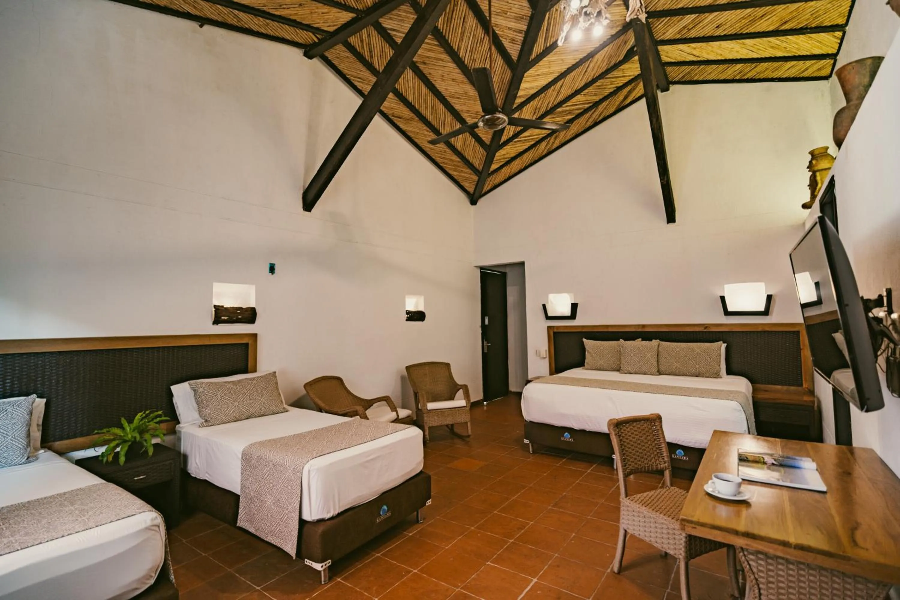 Photo of the whole room, Bed in Kantawa Hotel & Spa
