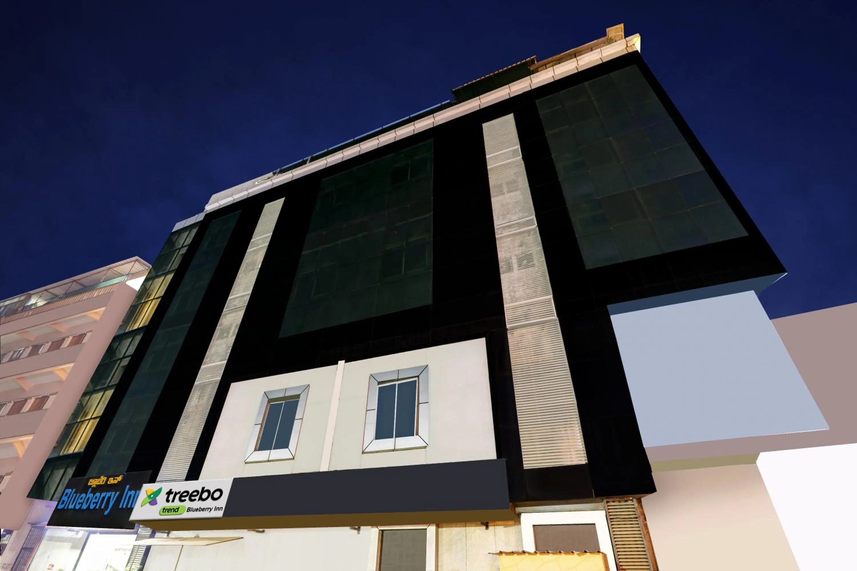 Property building in Treebo Blueberry Inn