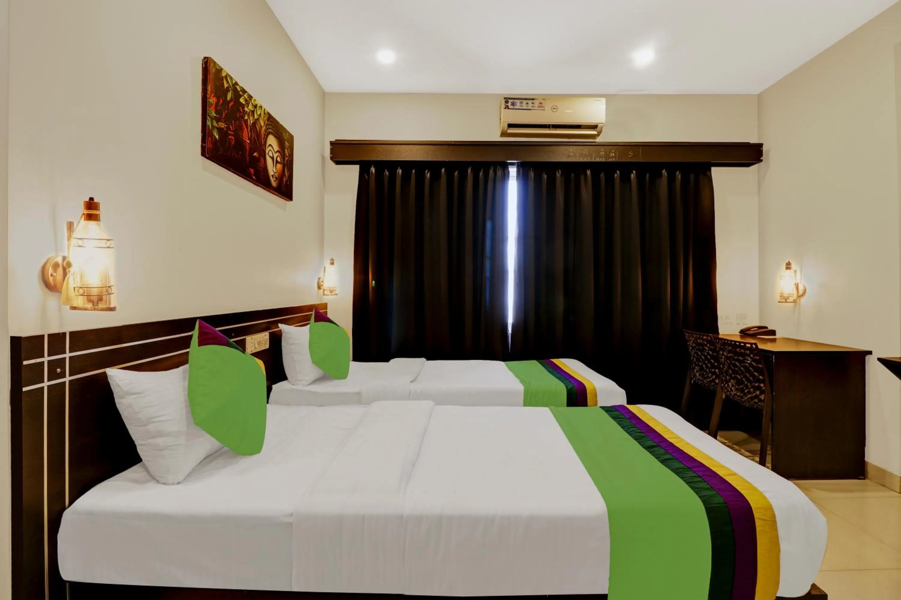 Bedroom, Bed in Treebo Blueberry Inn