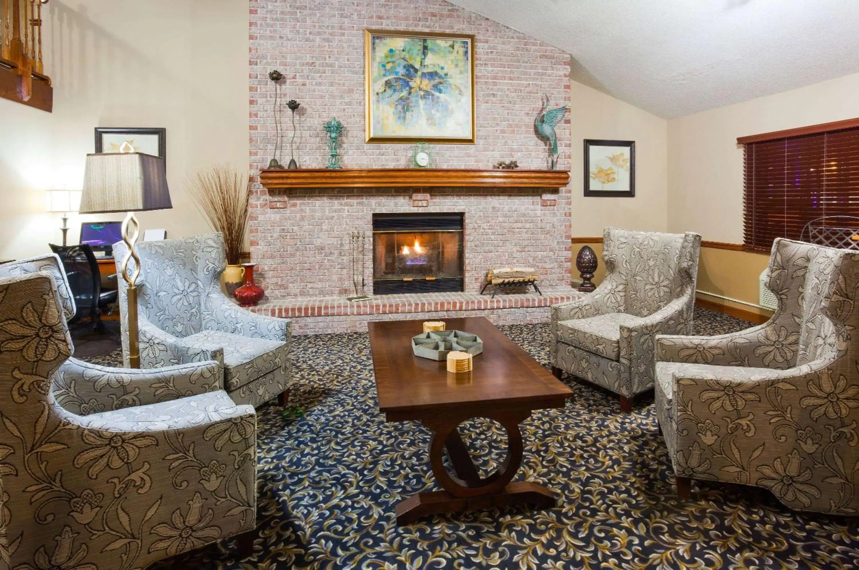 Lobby or reception in AmericInn by Wyndham Spencer Lobby or reception in AmericInn by Wyndham Spencer