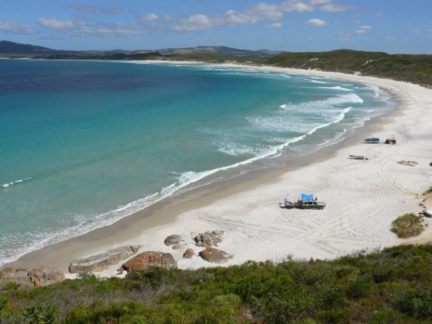 Hiking in BIG4 Middleton Beach Holiday Park