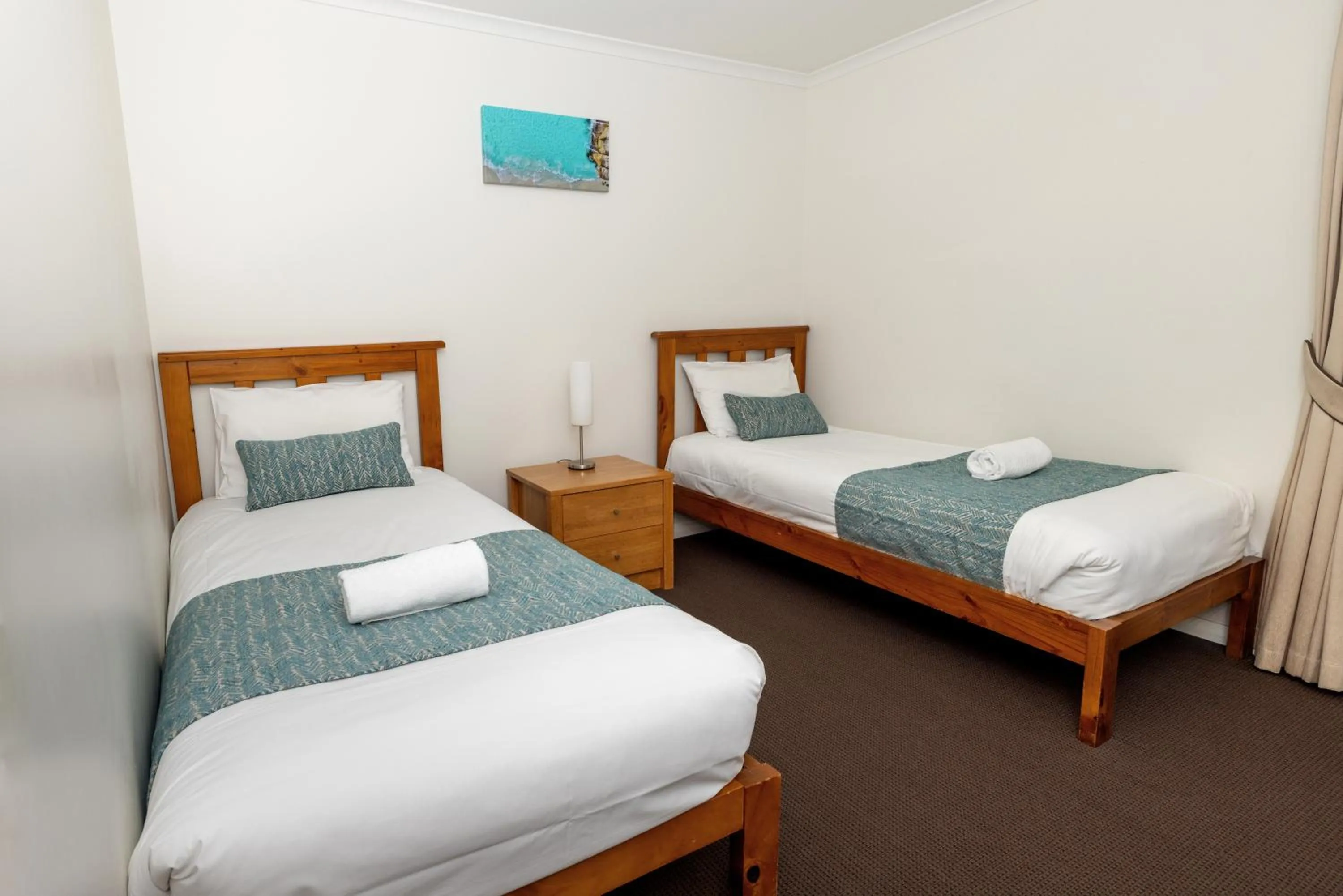 Bedroom, Bed in BIG4 Middleton Beach Holiday Park