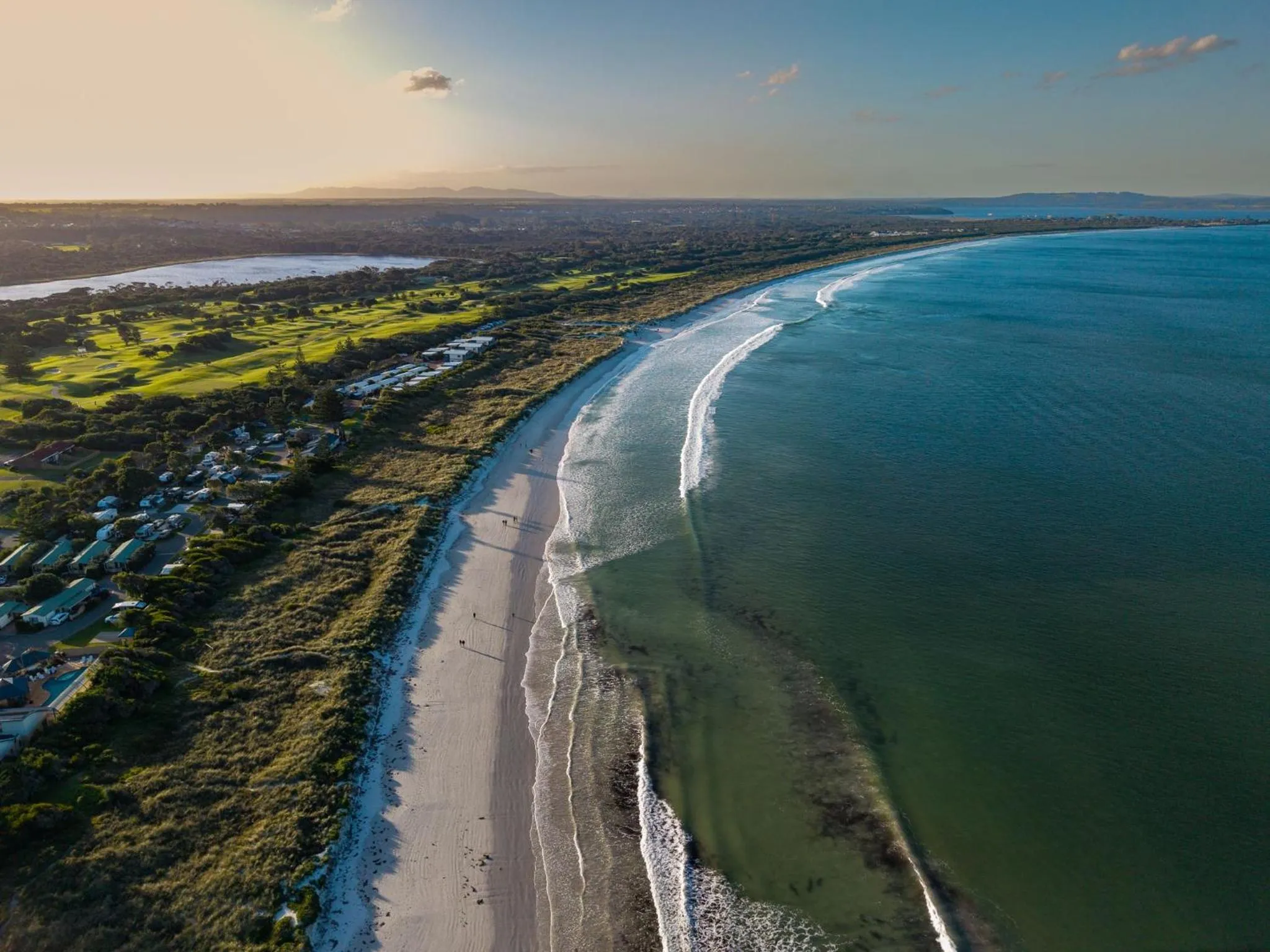Beach in BIG4 Middleton Beach Holiday Park