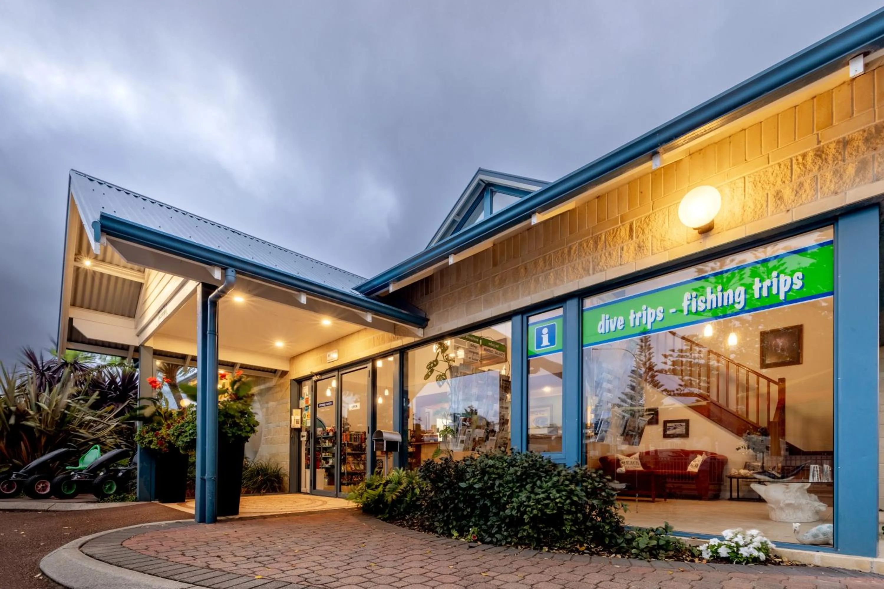 Lobby or reception in BIG4 Middleton Beach Holiday Park