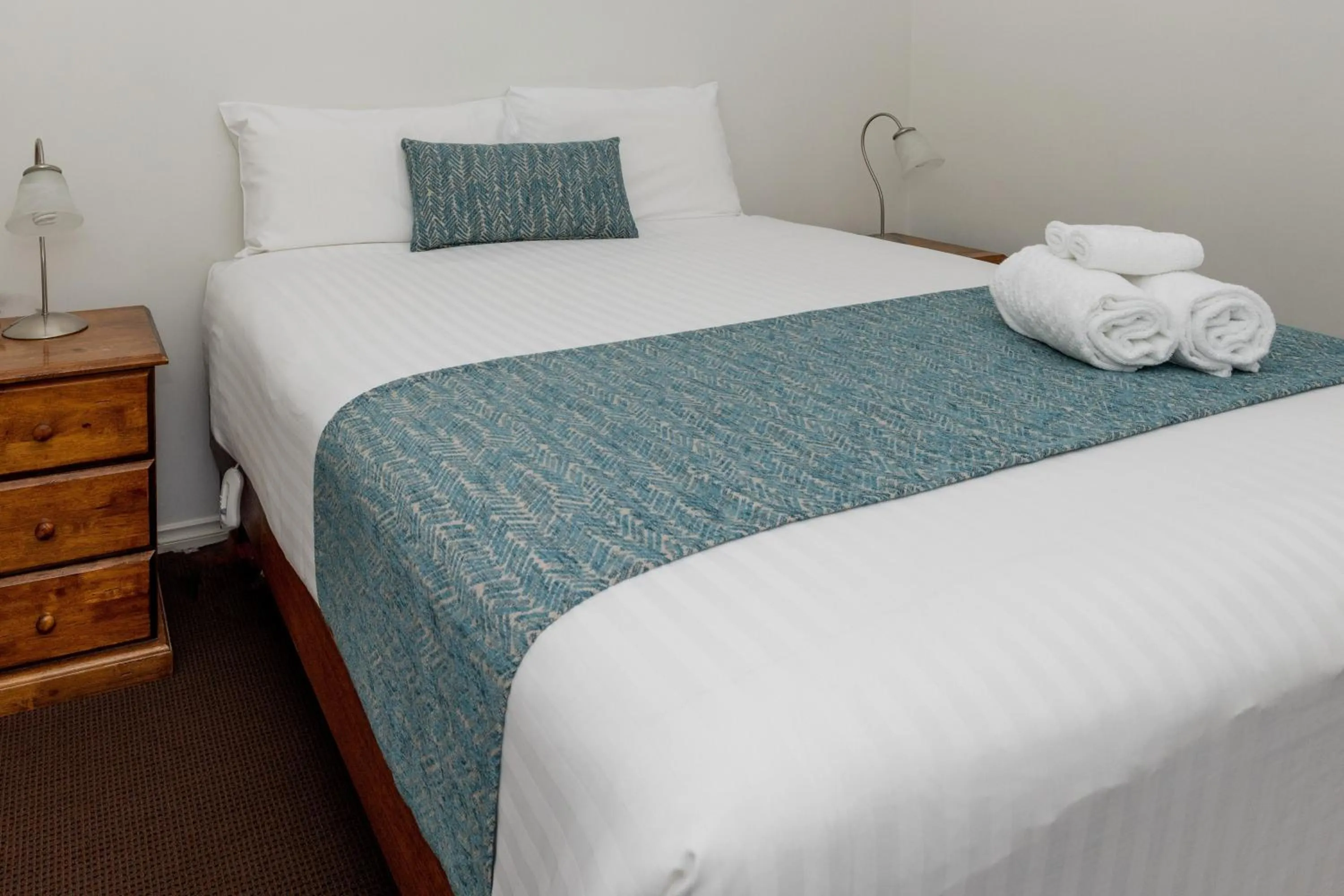 Bedroom, Bed in BIG4 Middleton Beach Holiday Park