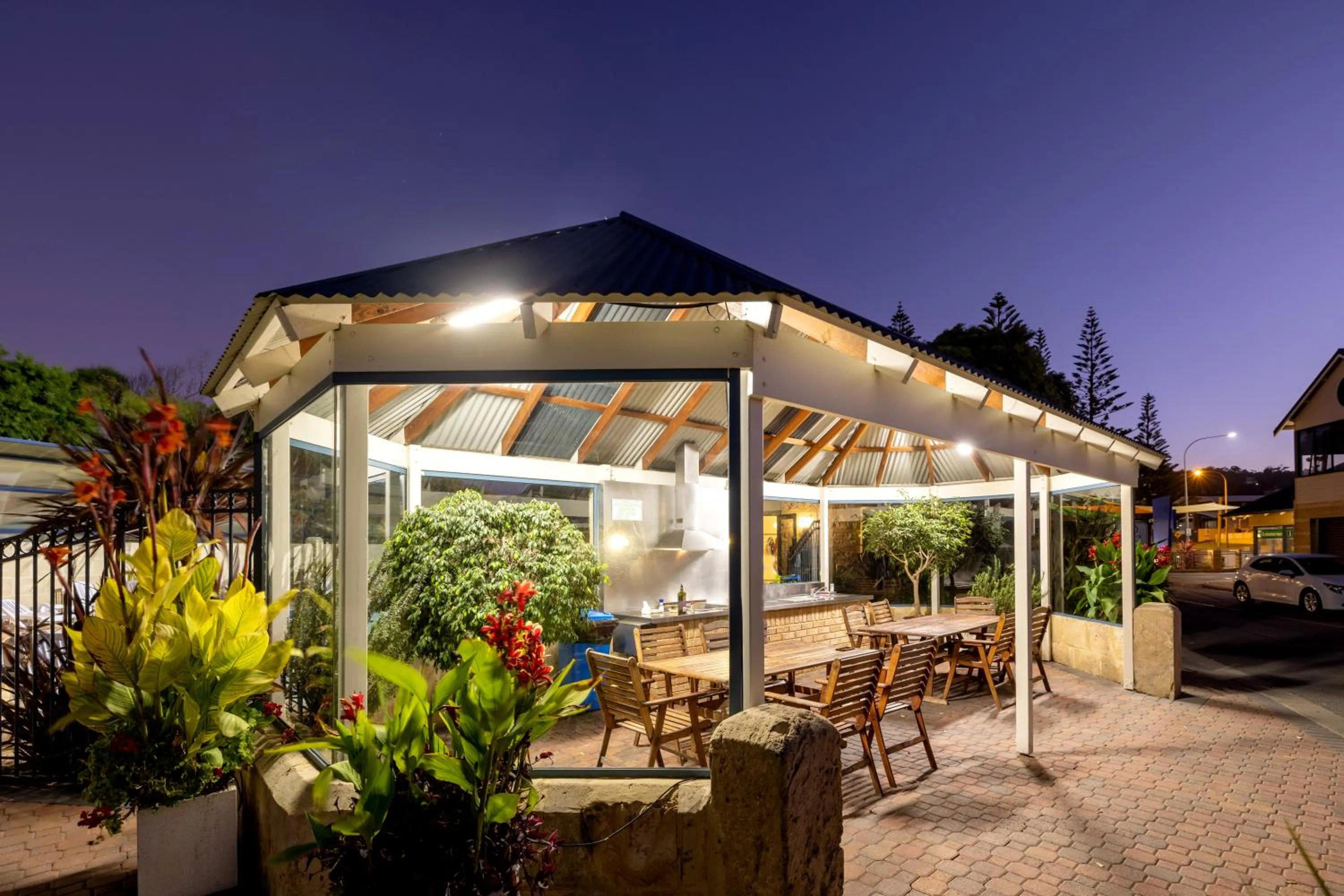 BBQ facilities in BIG4 Middleton Beach Holiday Park