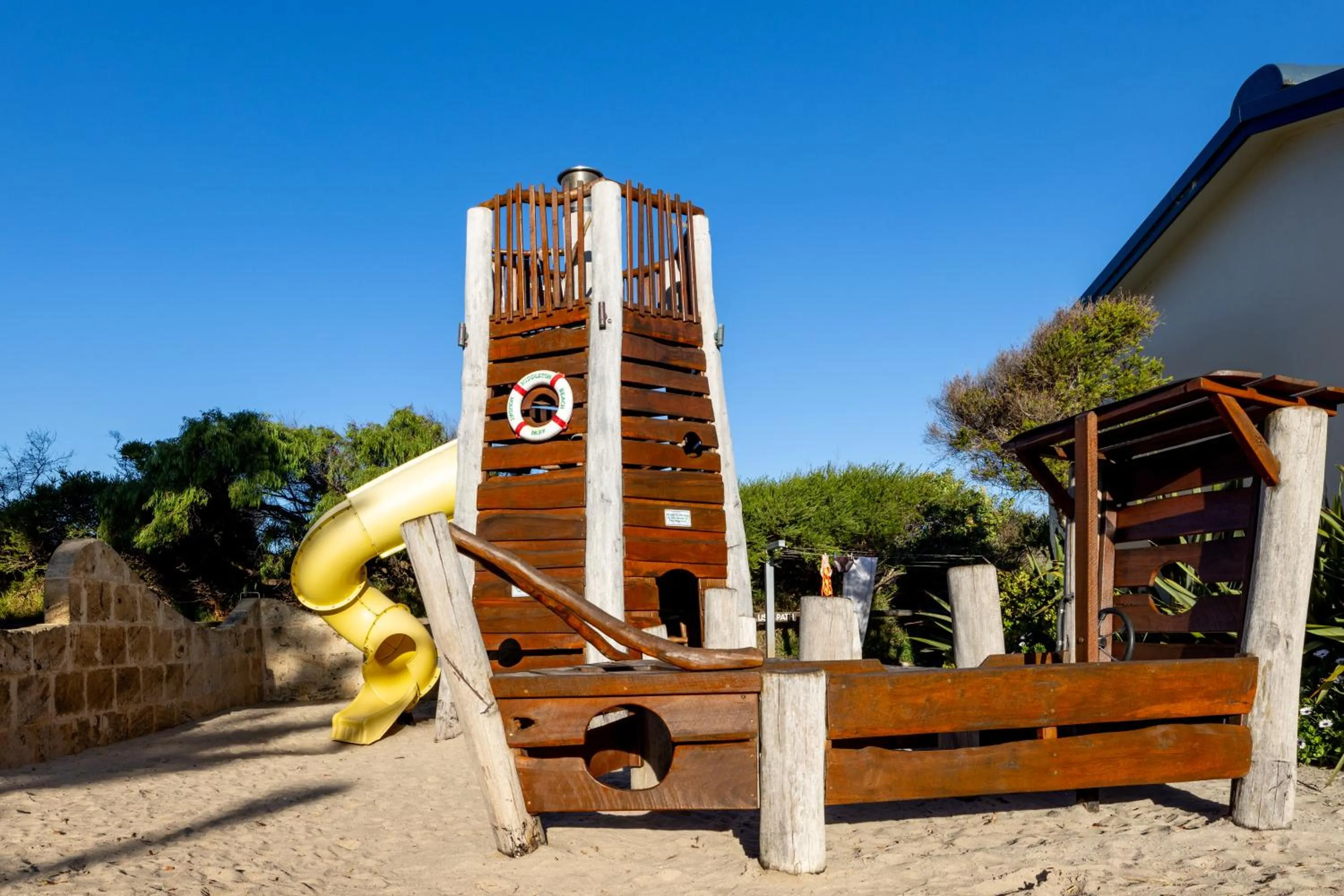 Children play ground in BIG4 Middleton Beach Holiday Park