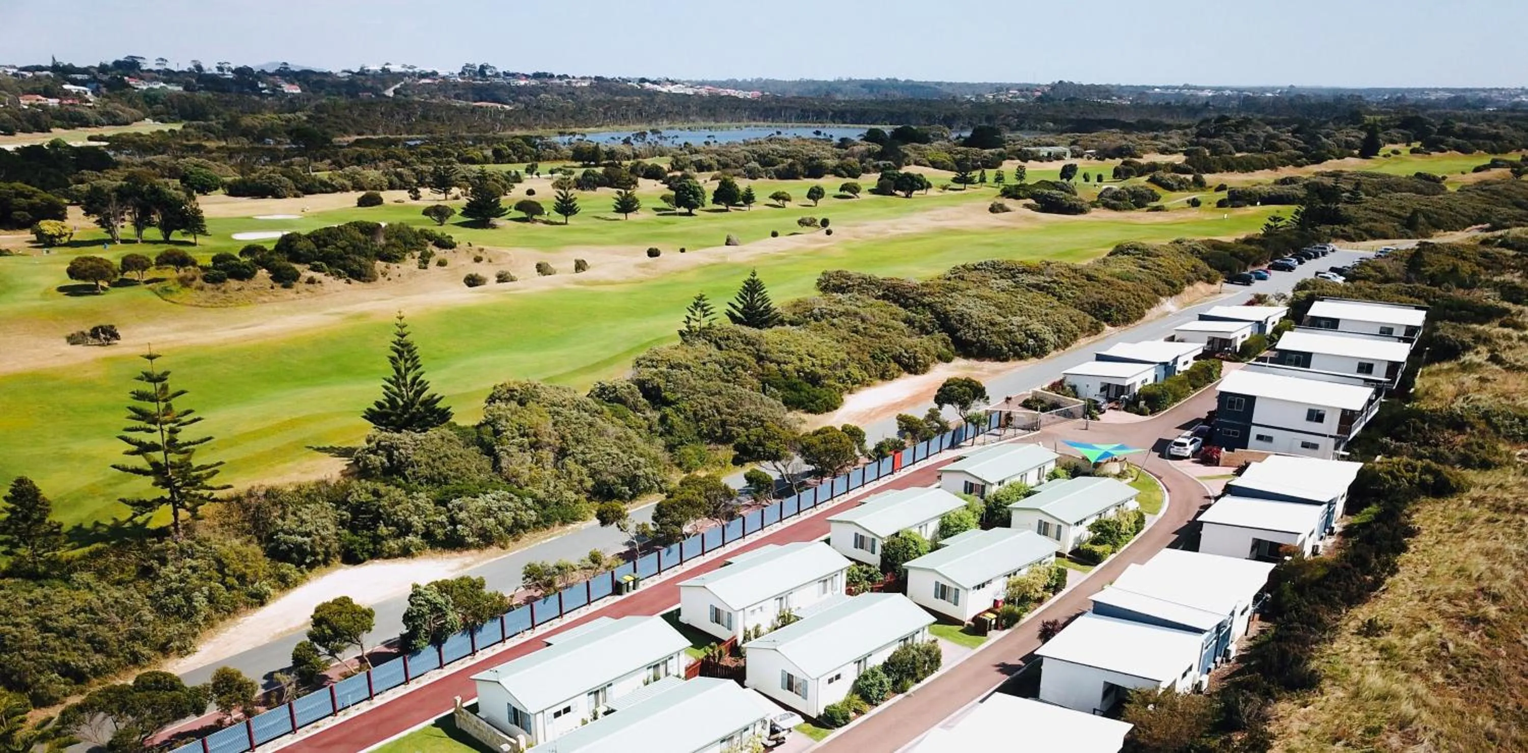 Natural landscape in BIG4 Middleton Beach Holiday Park