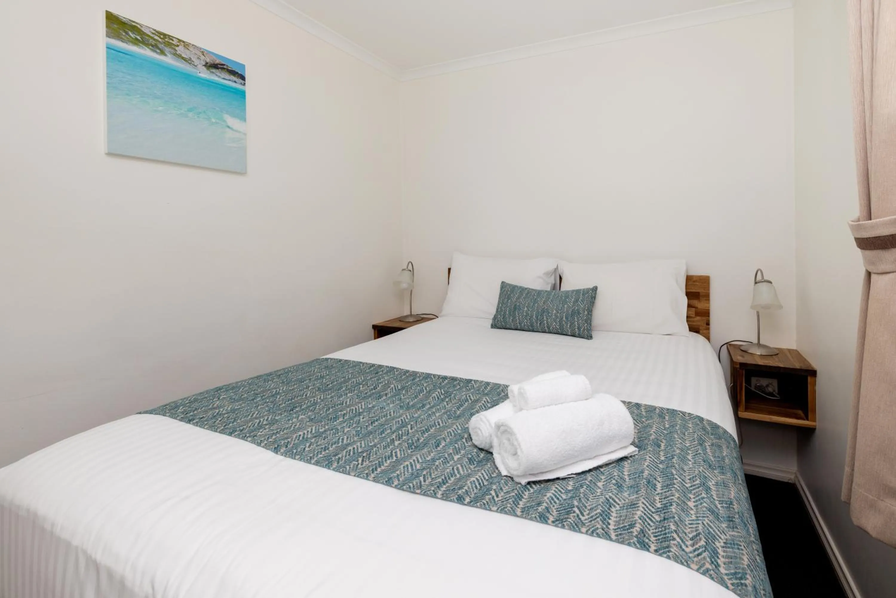 Bedroom, Bed in BIG4 Middleton Beach Holiday Park