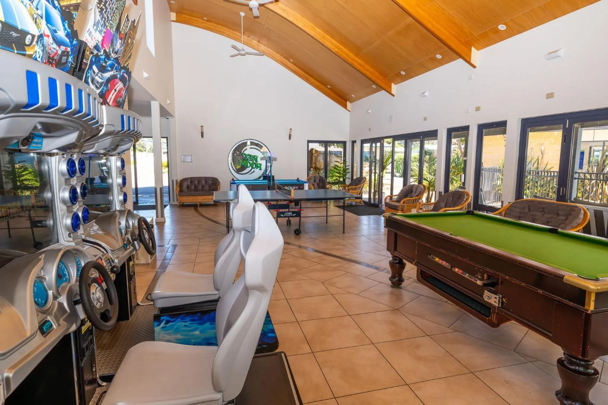 Game Room in BIG4 Middleton Beach Holiday Park