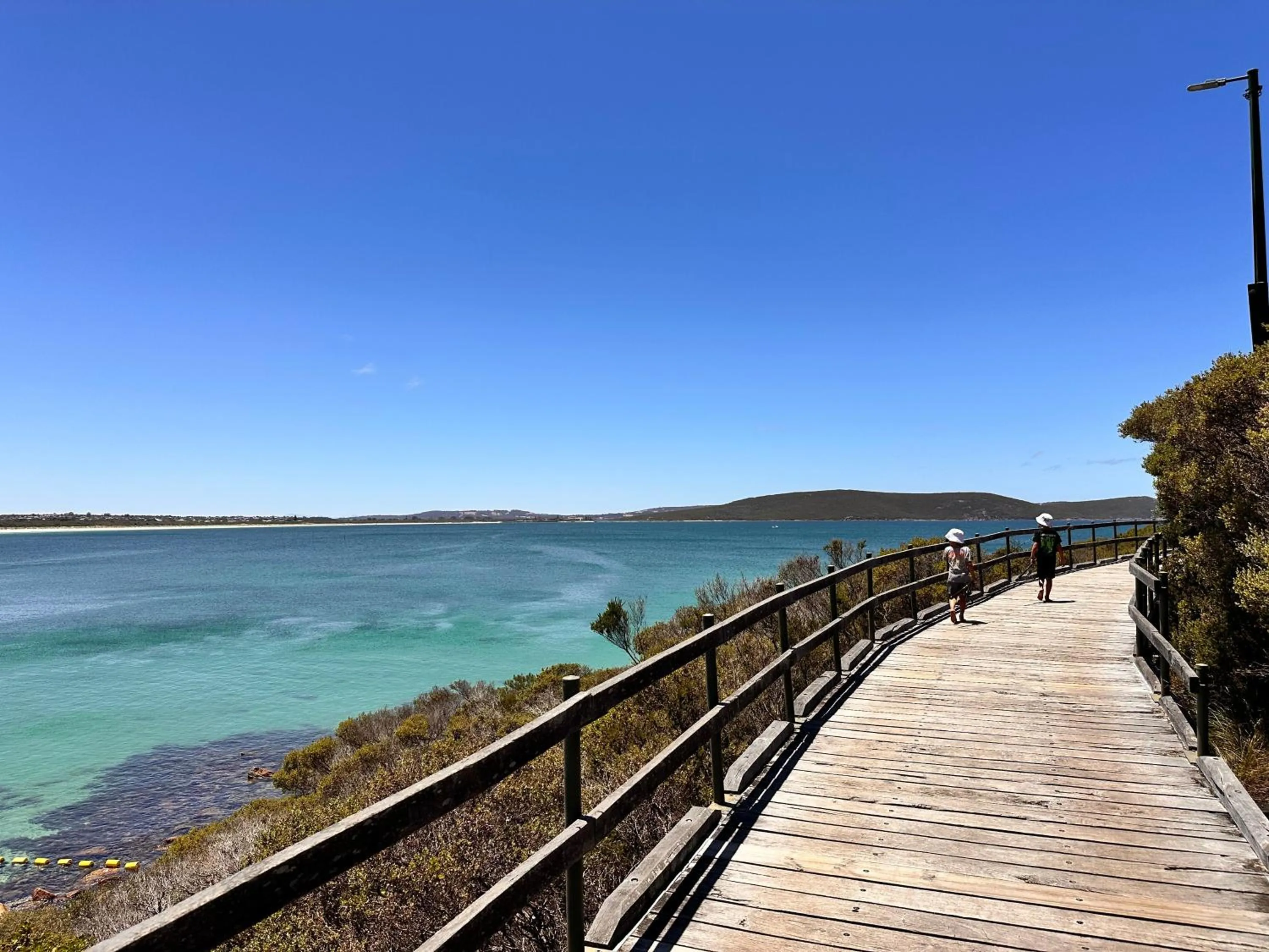 Hiking in BIG4 Middleton Beach Holiday Park