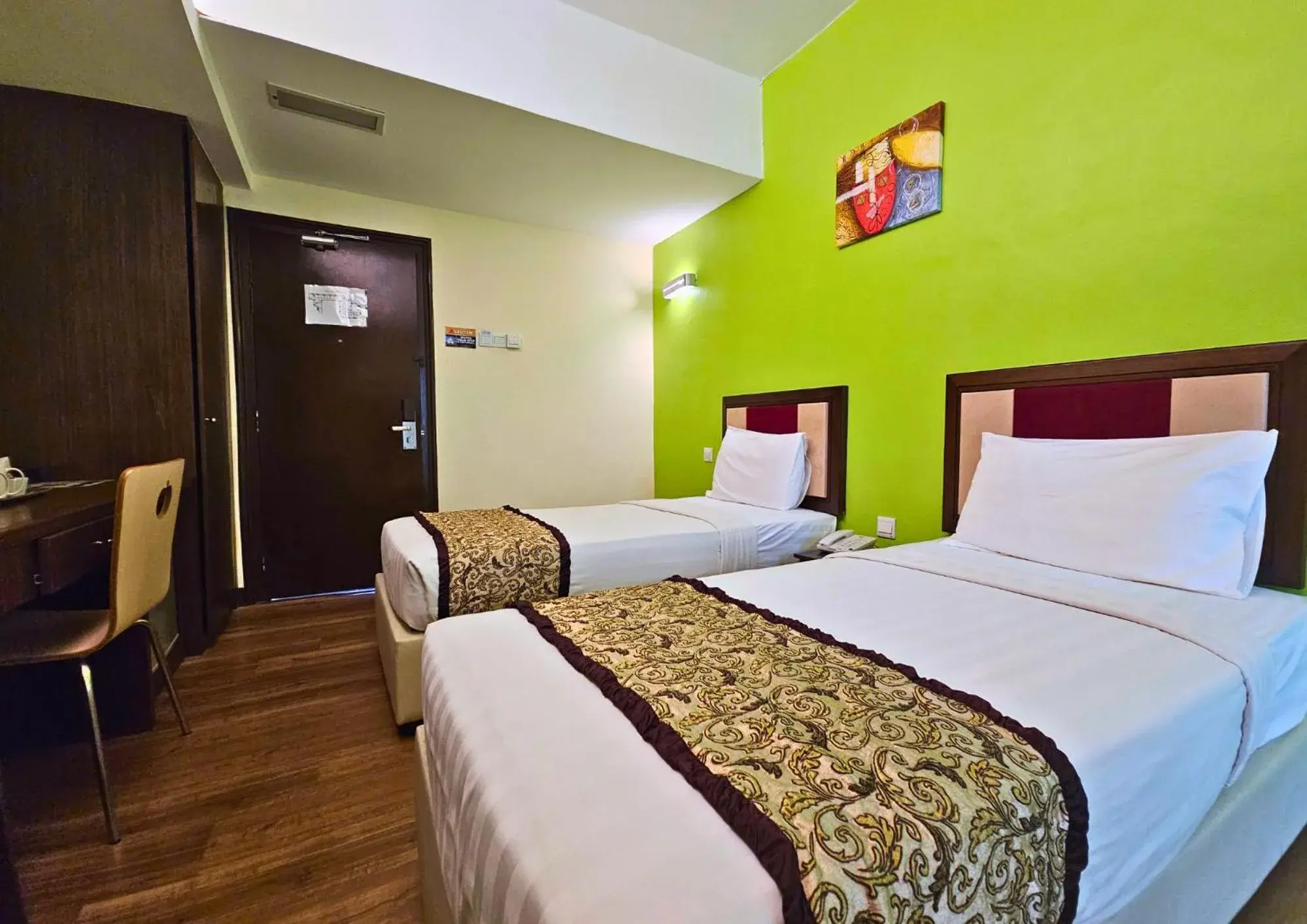 Bed in Hotel Taiping Perdana Bed in Hotel Taiping Perdana