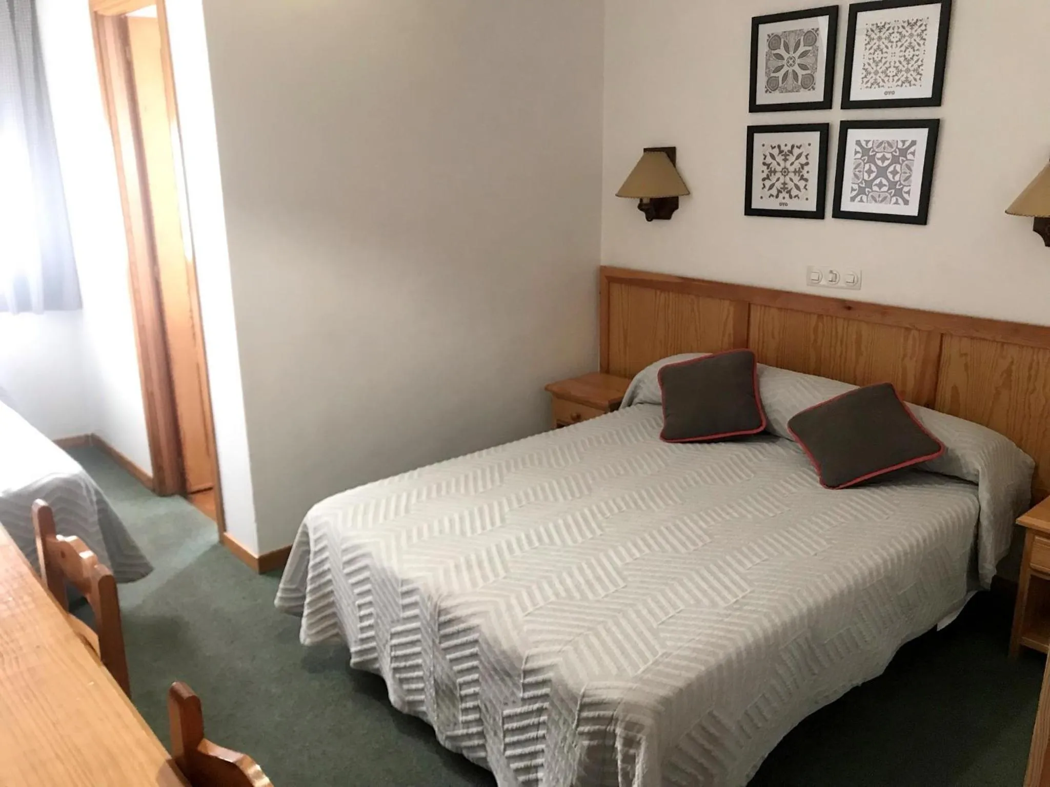 Bed in HOSTAL LA POSADA