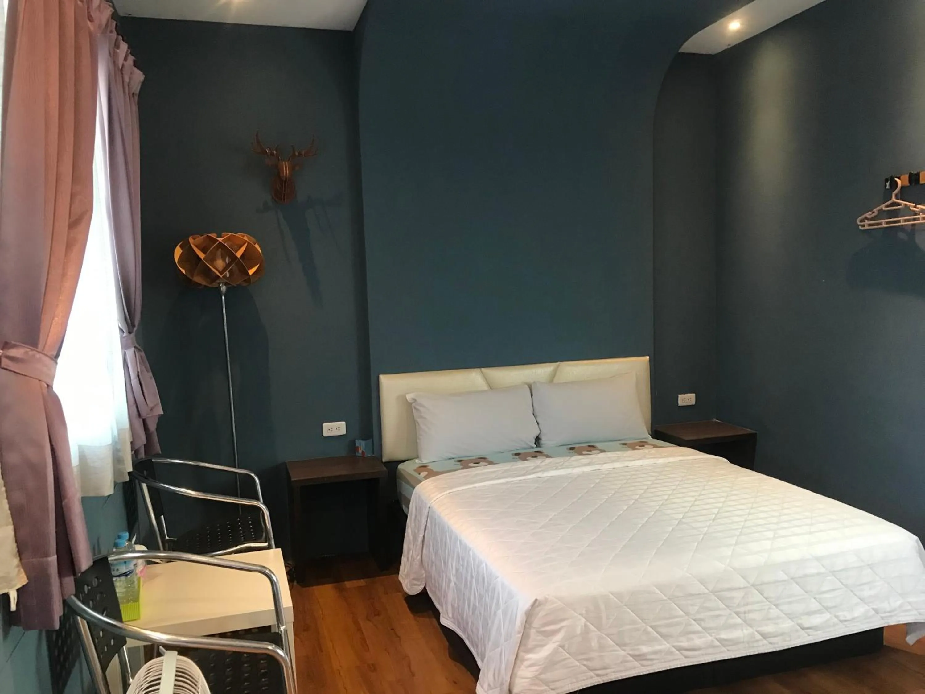 Bed in 墾丁貝殼灣旅店