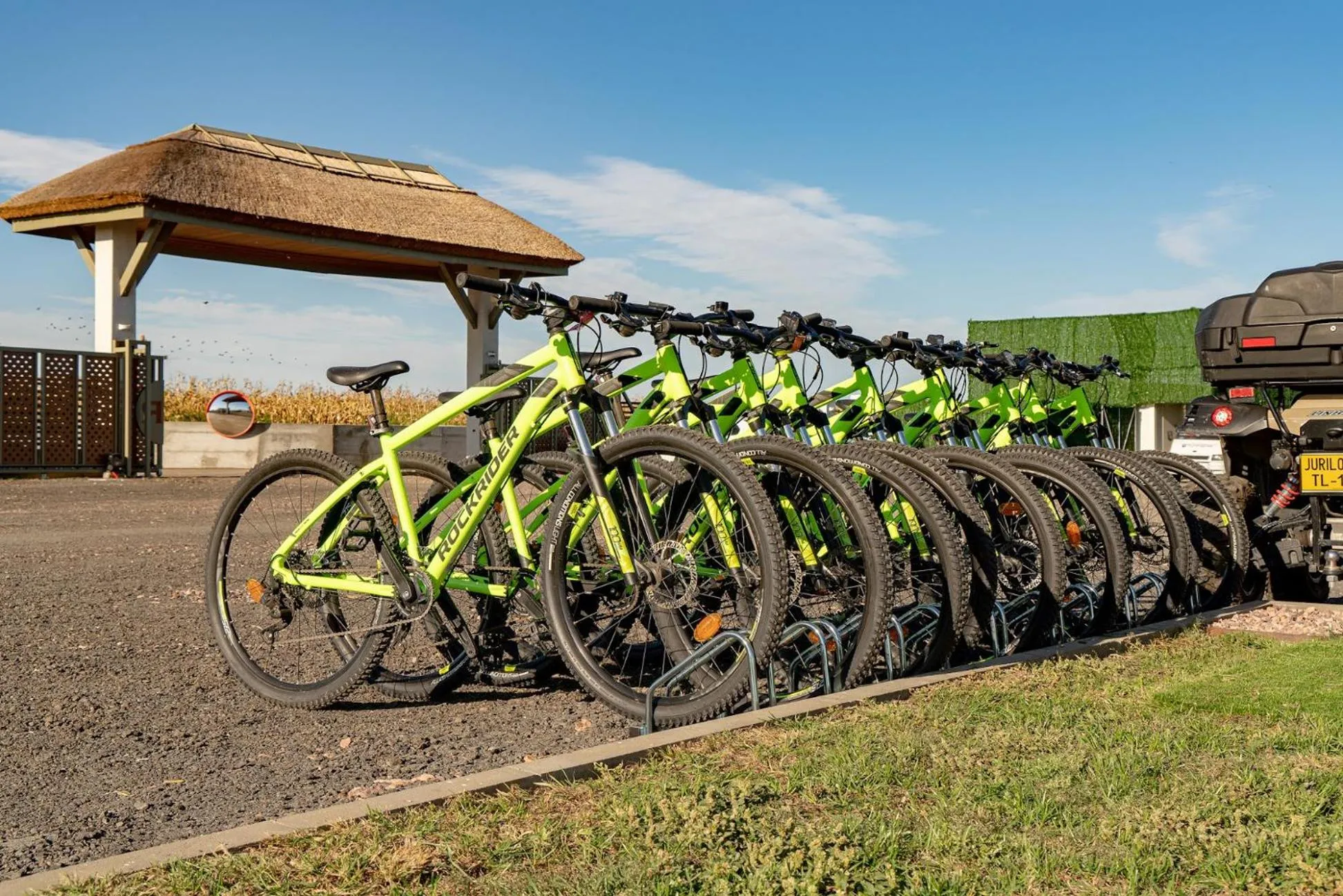 Cycling in Razelm Luxury Resort