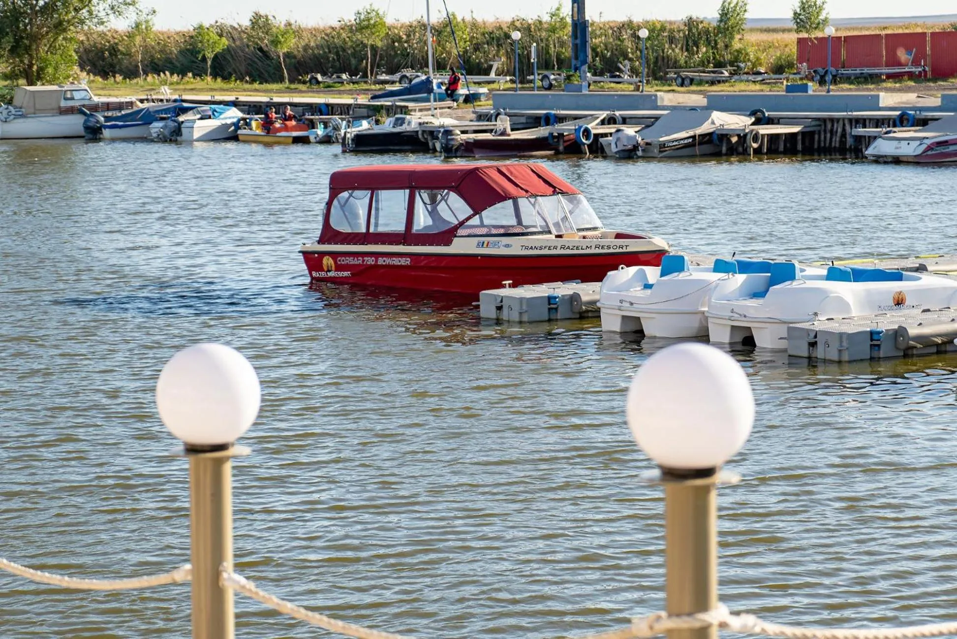 Aqua park in Razelm Luxury Resort