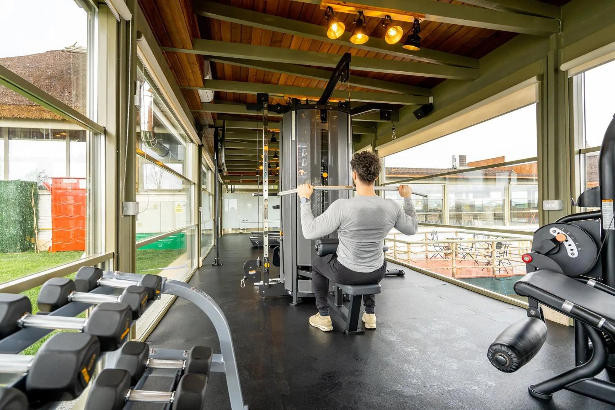 Fitness centre/facilities in Razelm Luxury Resort