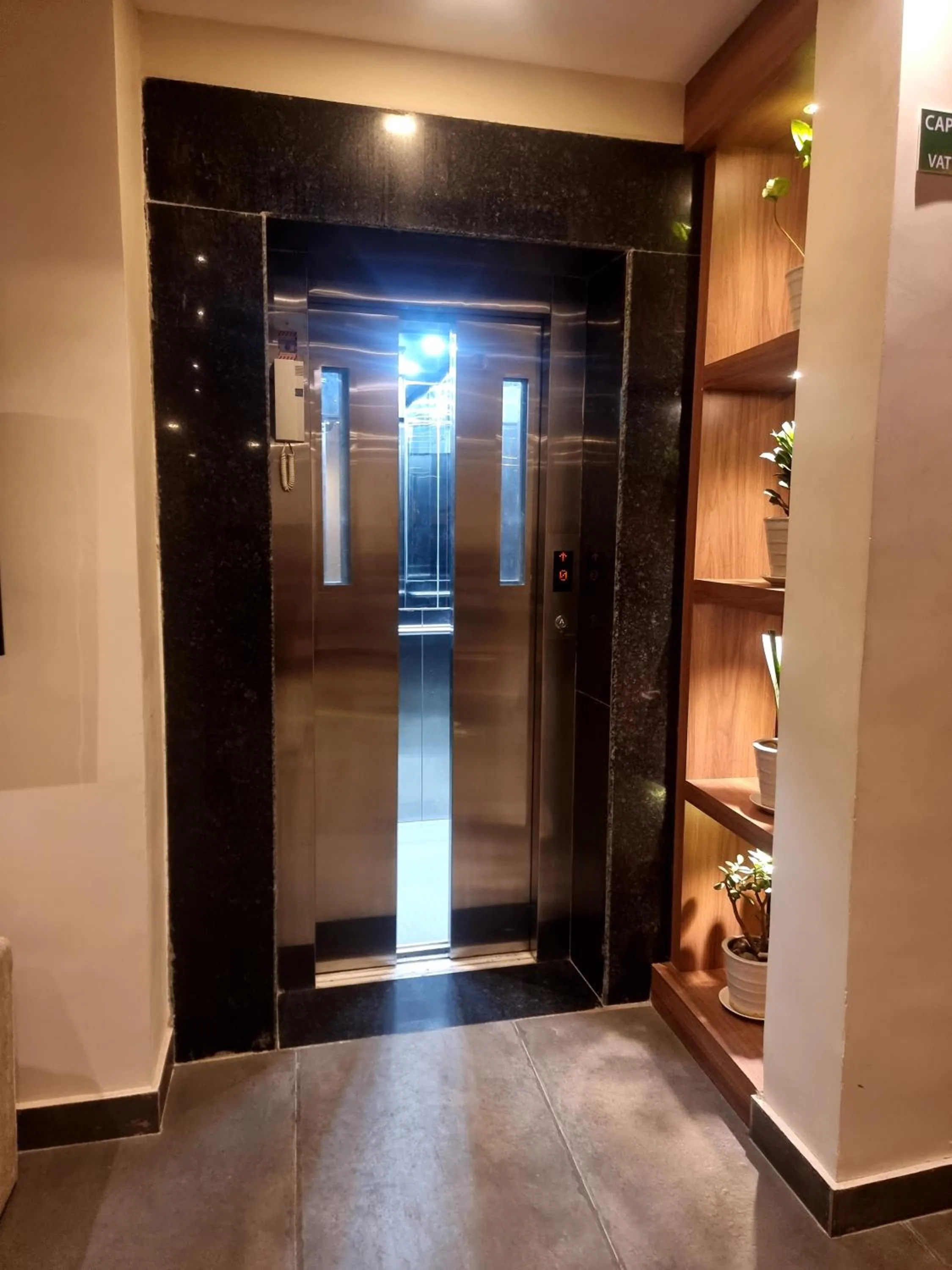 elevator in Capital Boutique Hotel