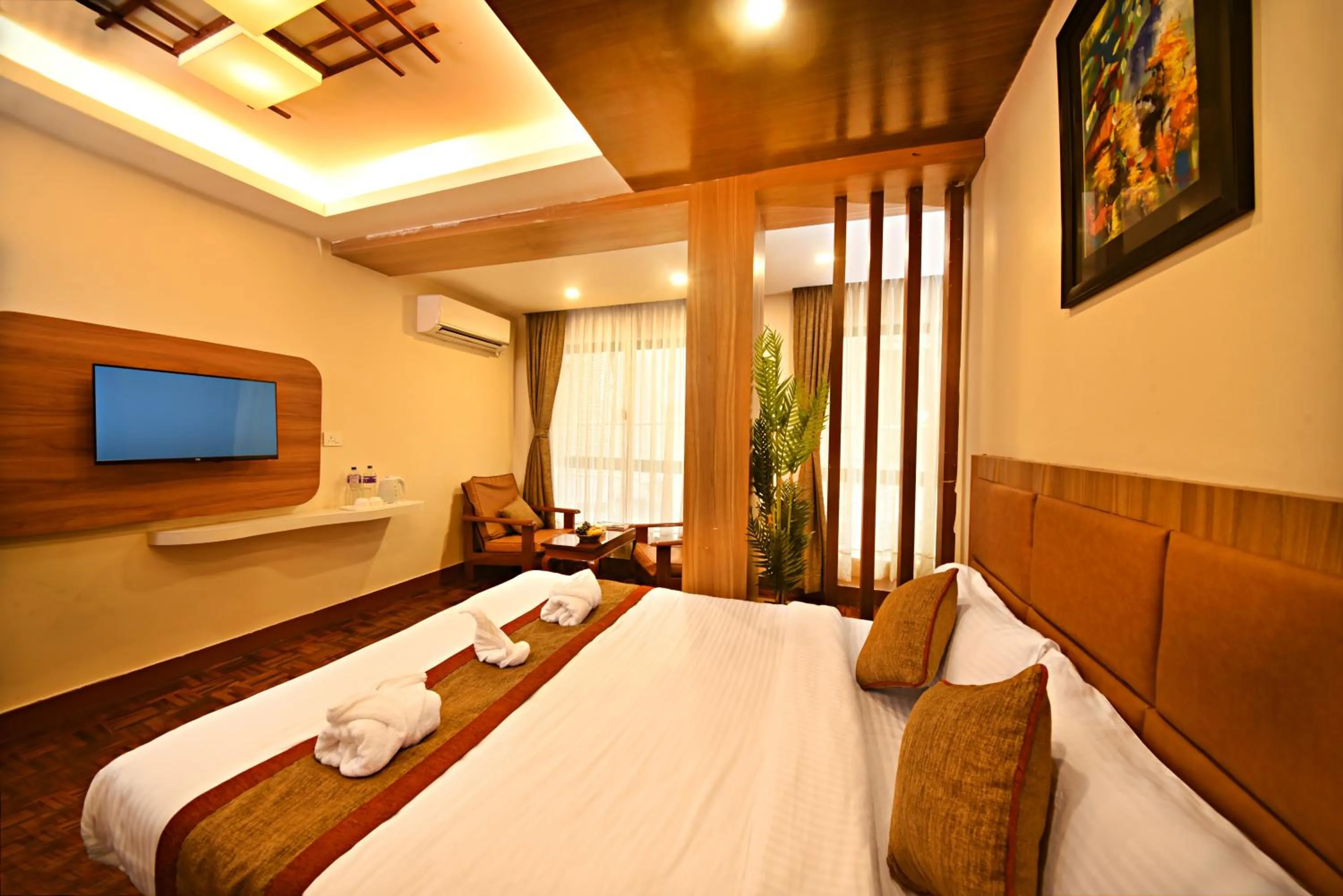 Photo of the whole room, Bed in Capital Boutique Hotel