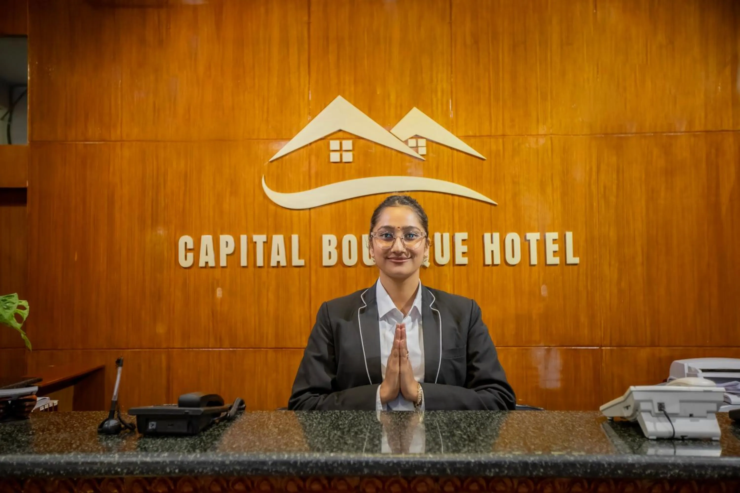 Lobby or reception in Capital Boutique Hotel