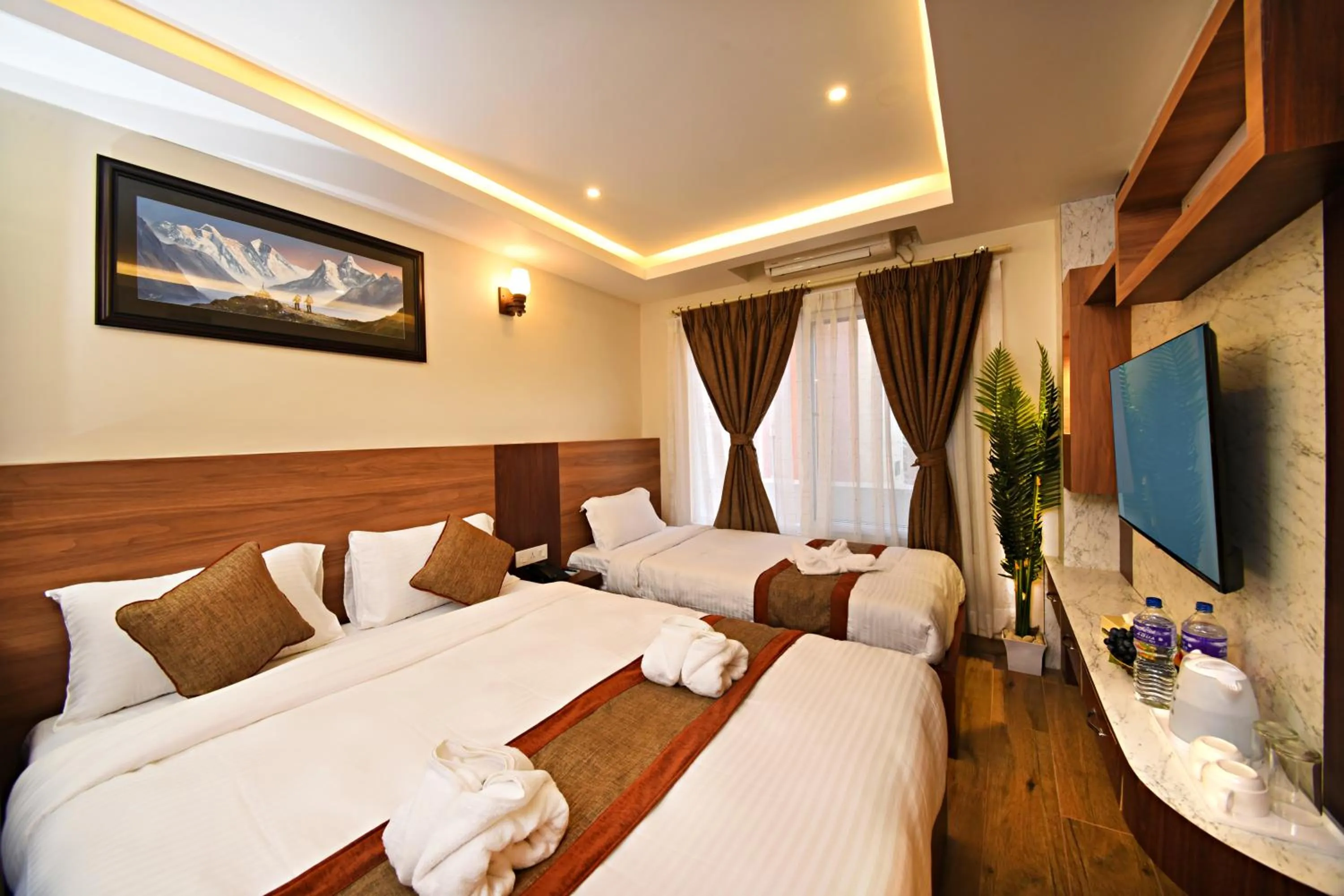Photo of the whole room, Bed in Capital Boutique Hotel