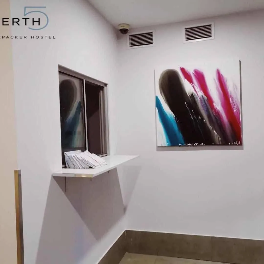 Breakfast in Quokka Backpackers Hostel Perth - note - Valid passport required to check in