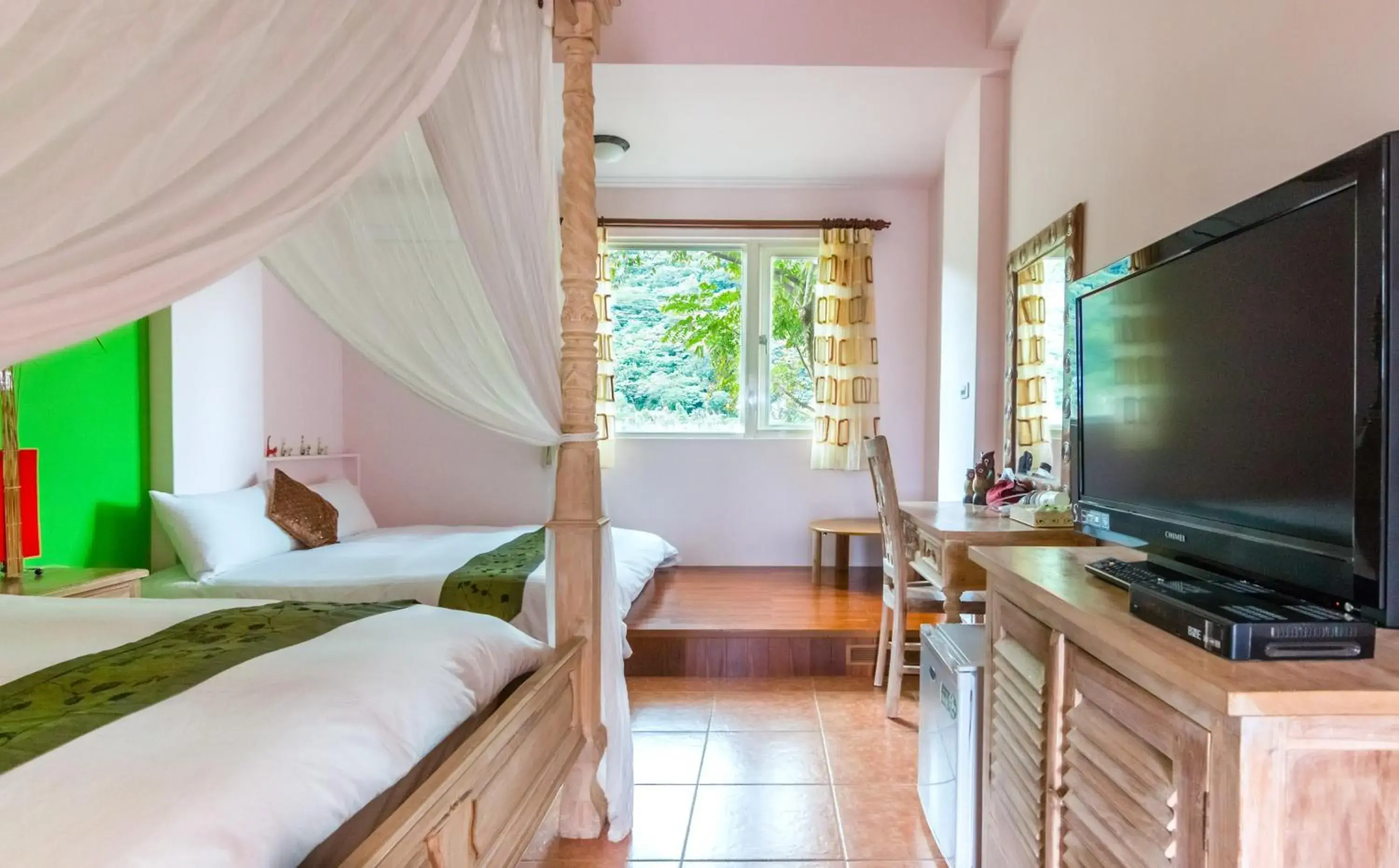 Quadruple Room with Mountain View in Bali Lover Quadruple Room with Mountain View in Bali Lover