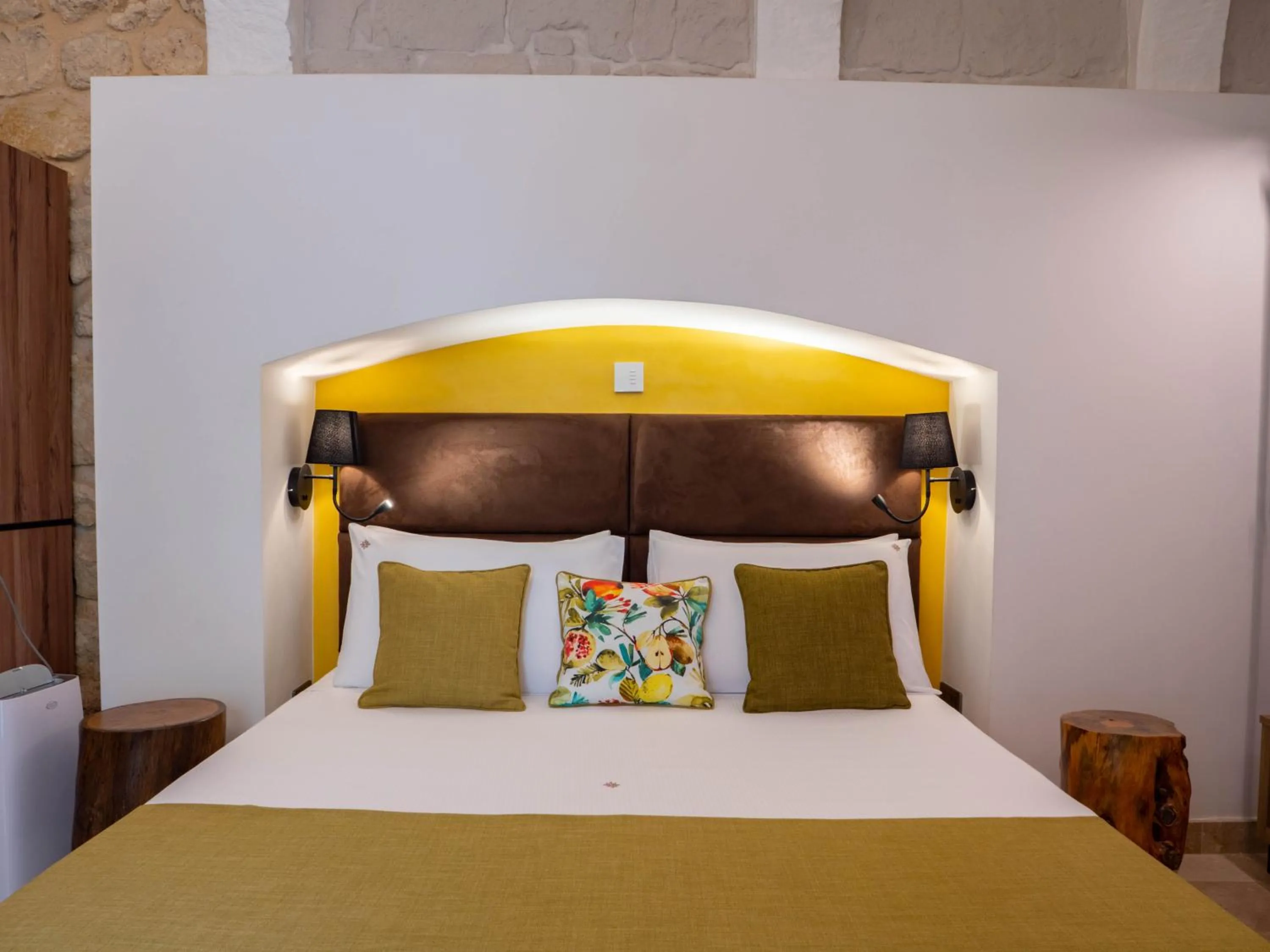 Bedroom, Bed in The Mdina Heritage Boutique Hotel - By Luxury Villas International
