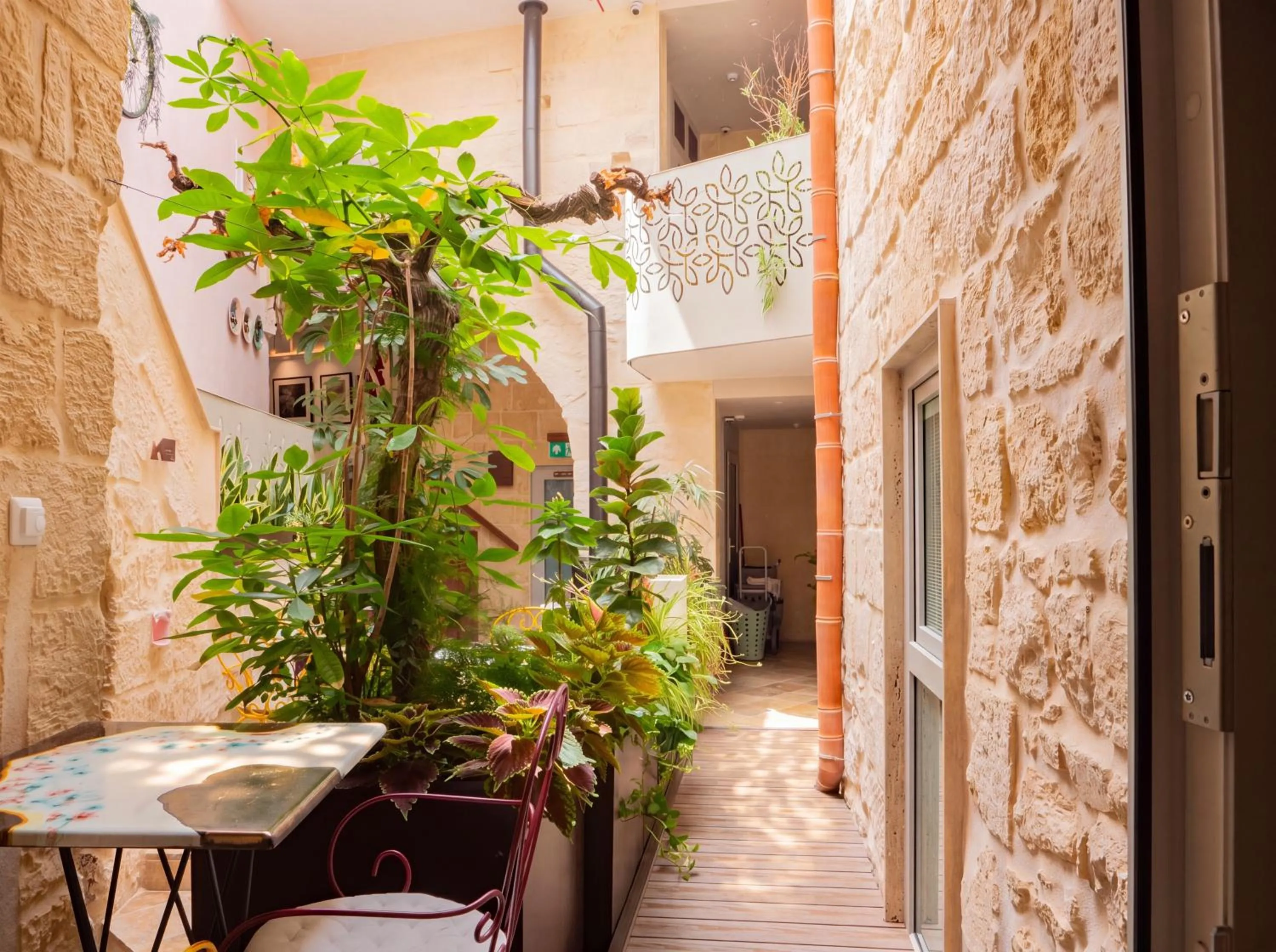 Patio in The Mdina Heritage Boutique Hotel - By Luxury Villas International