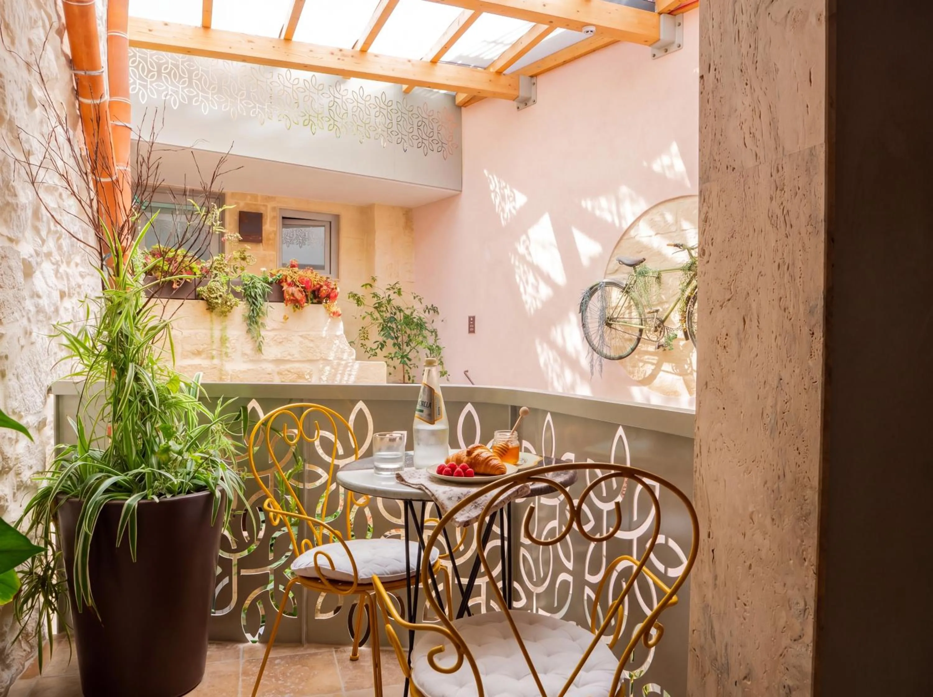 Patio in The Mdina Heritage Boutique Hotel - By Luxury Villas International
