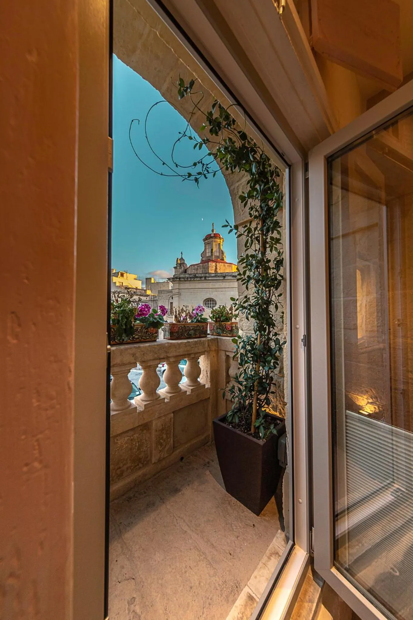 Balcony/Terrace in The Mdina Heritage Boutique Hotel - By Luxury Villas International
