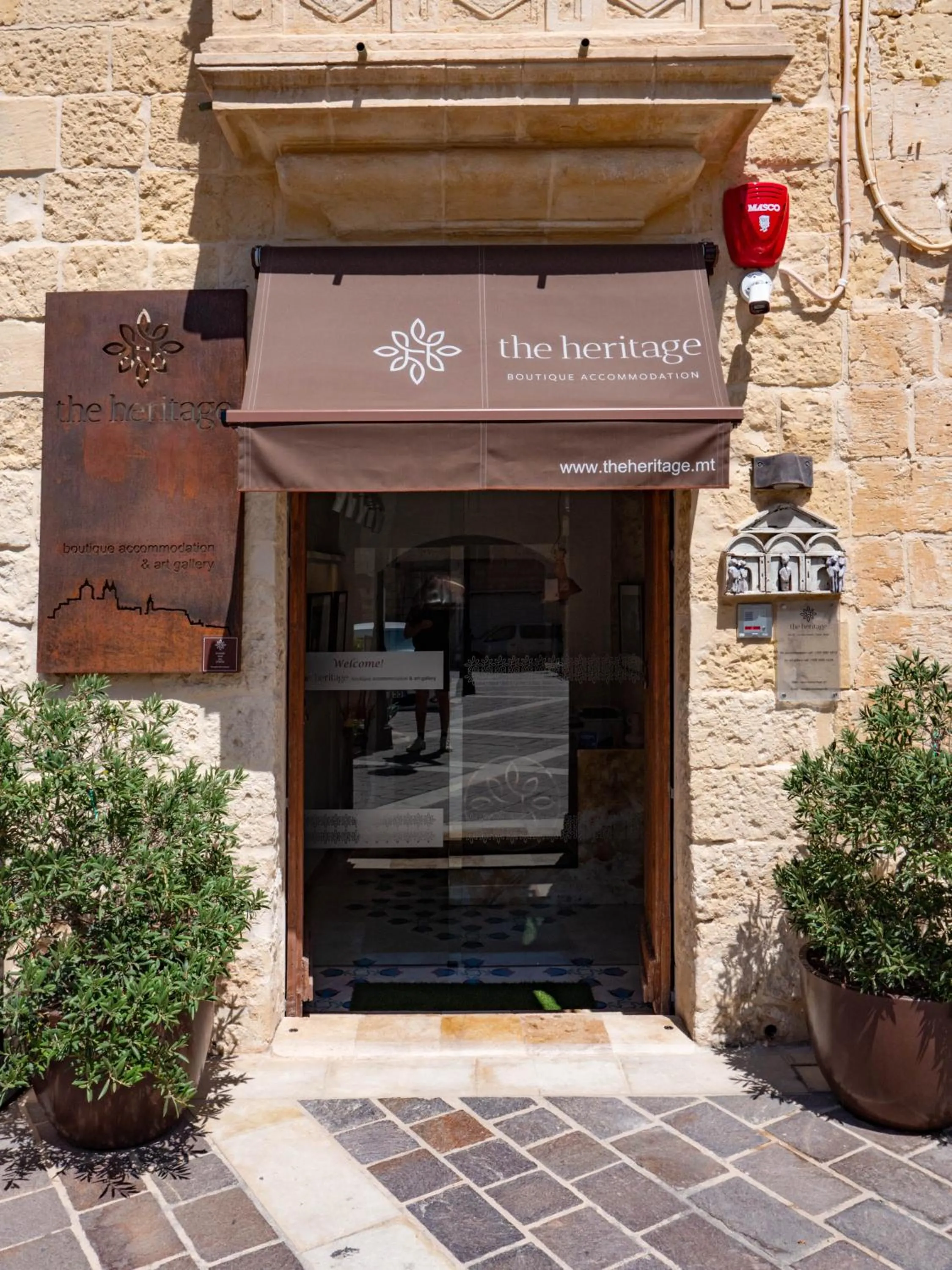 Facade/entrance in The Mdina Heritage Boutique Hotel - By Luxury Villas International
