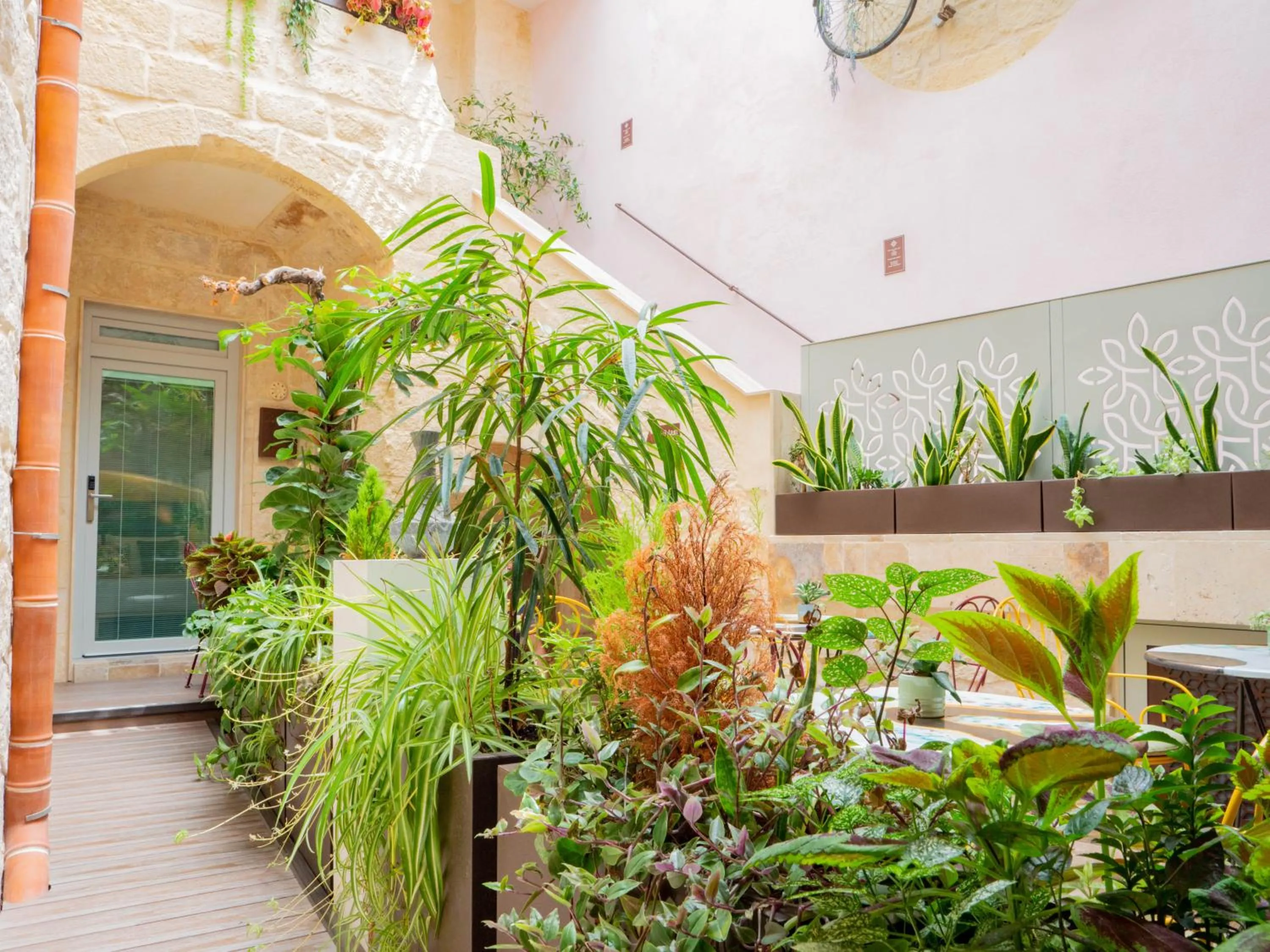 Garden in The Mdina Heritage Boutique Hotel - By Luxury Villas International