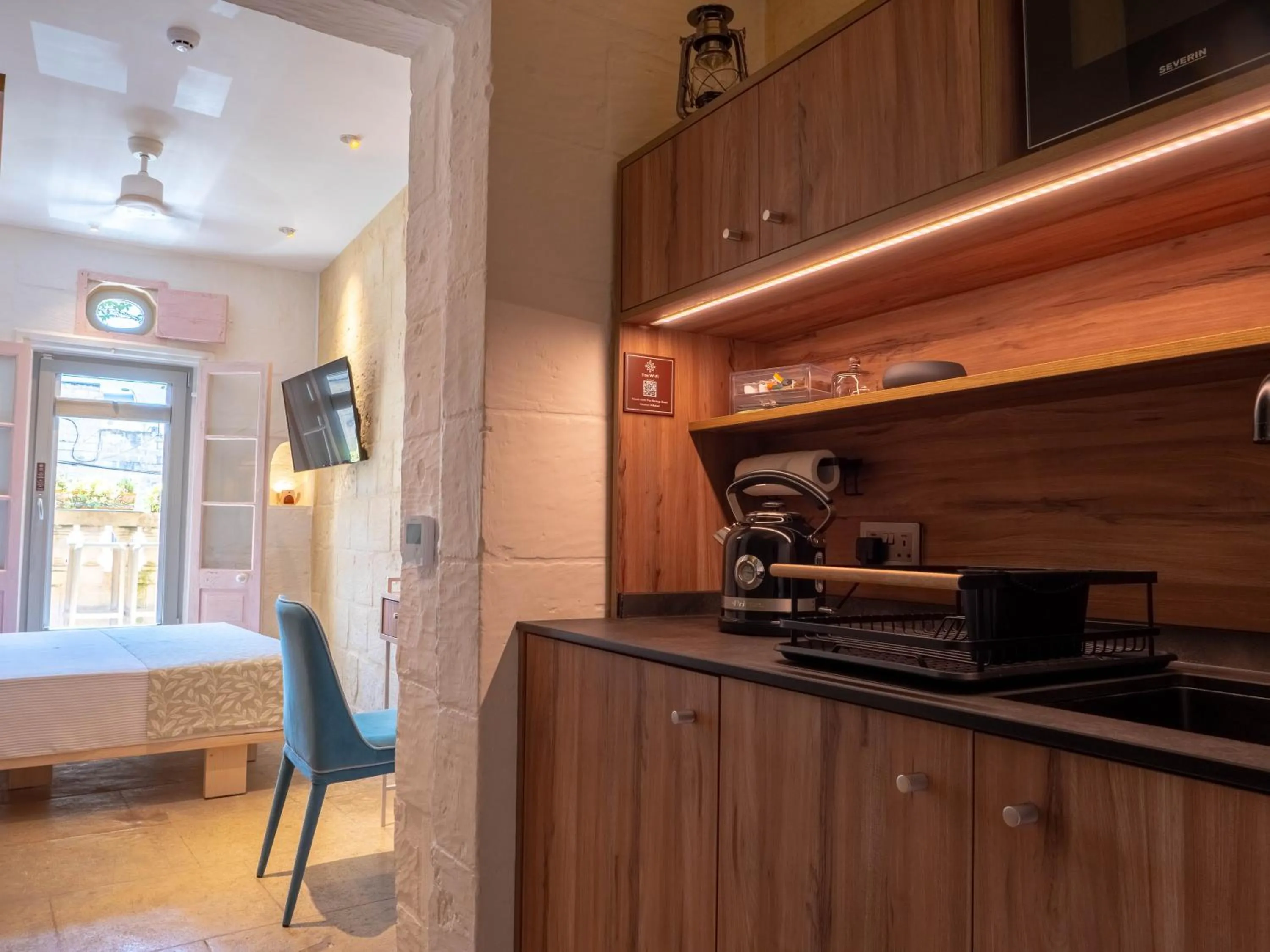Kitchen or kitchenette in The Mdina Heritage Boutique Hotel - By Luxury Villas International