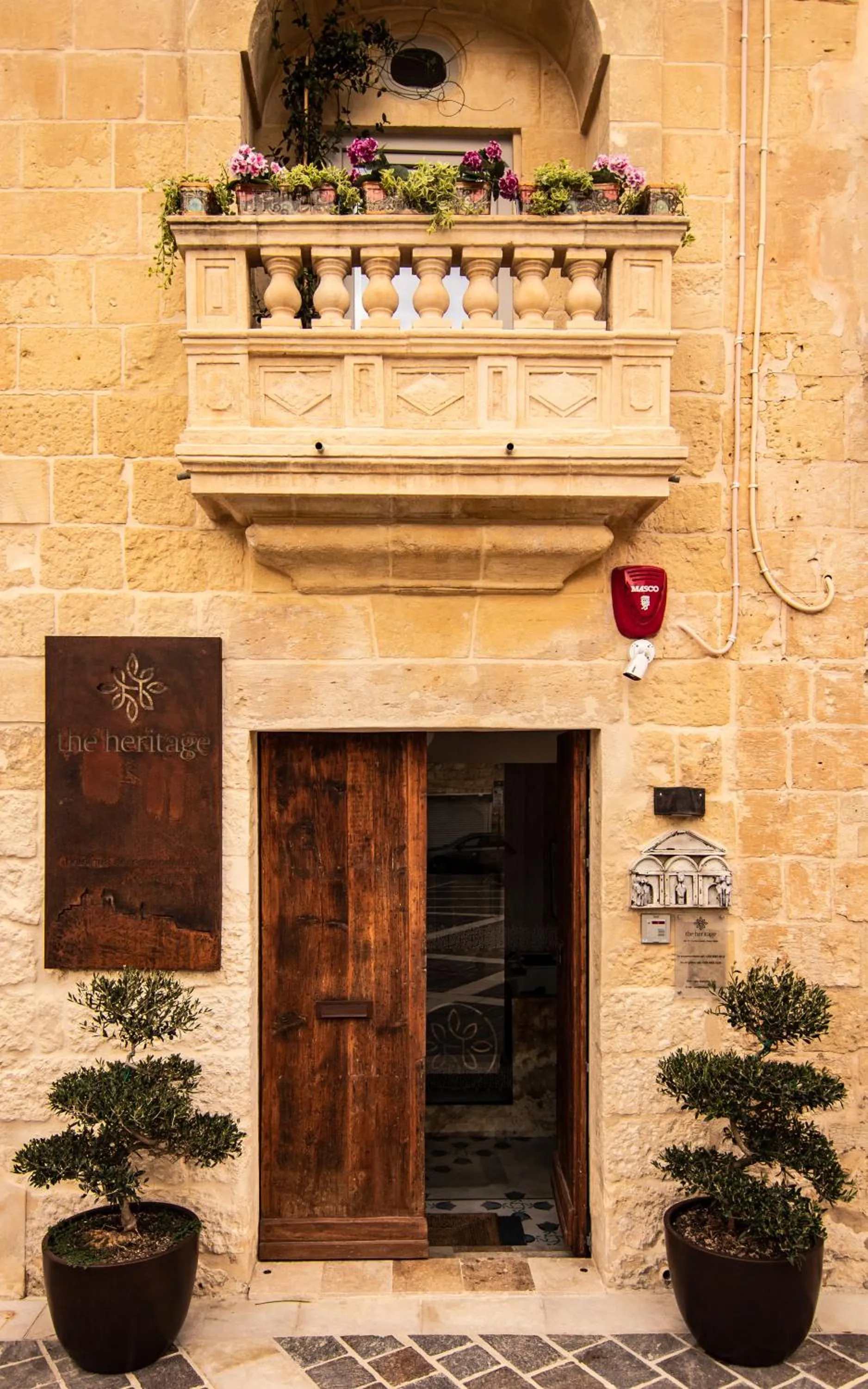 Facade/entrance in The Mdina Heritage Boutique Hotel - By Luxury Villas International
