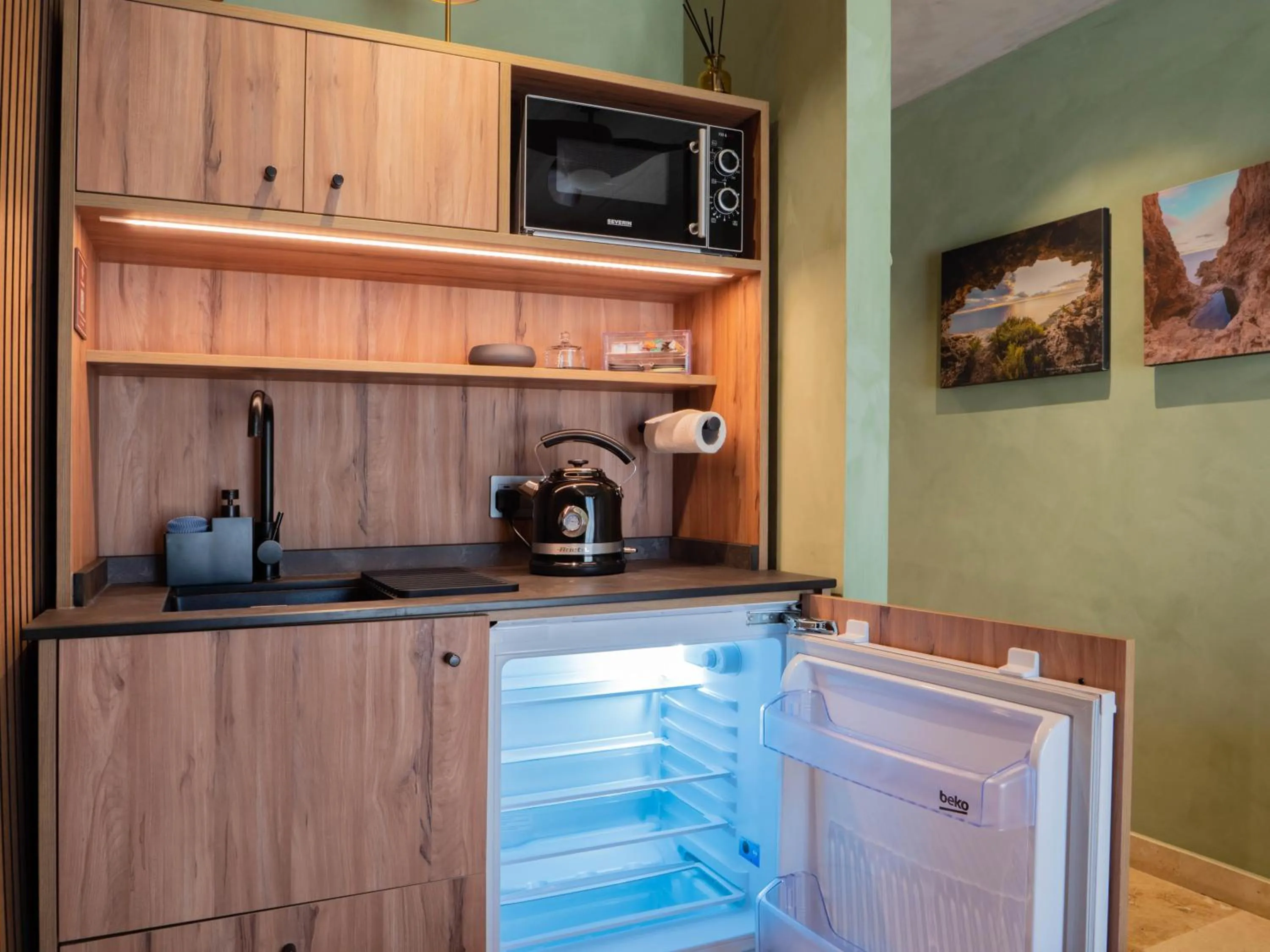 Kitchen or kitchenette in The Mdina Heritage Boutique Hotel - By Luxury Villas International