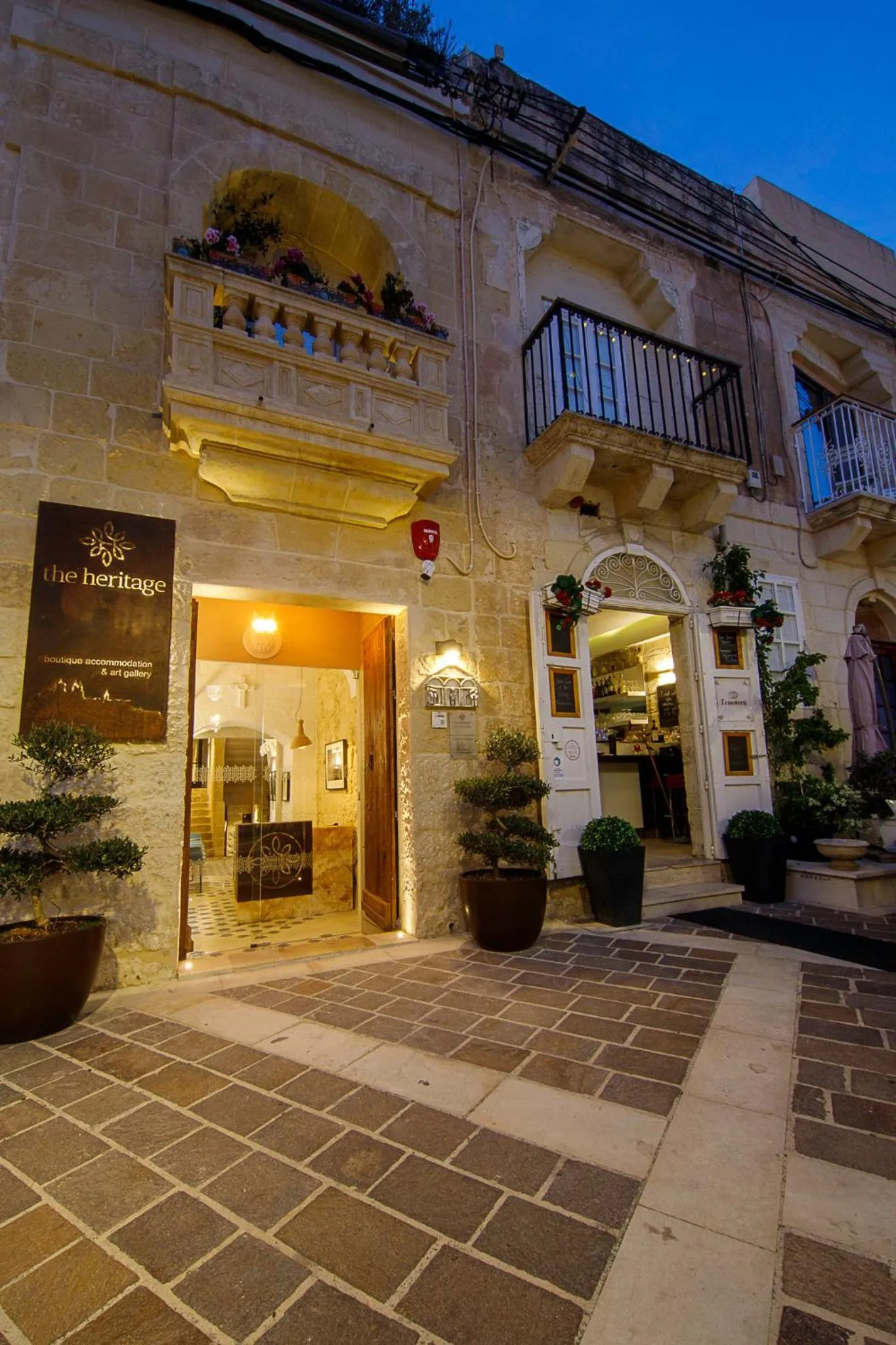 Facade/entrance in The Mdina Heritage Boutique Hotel - By Luxury Villas International