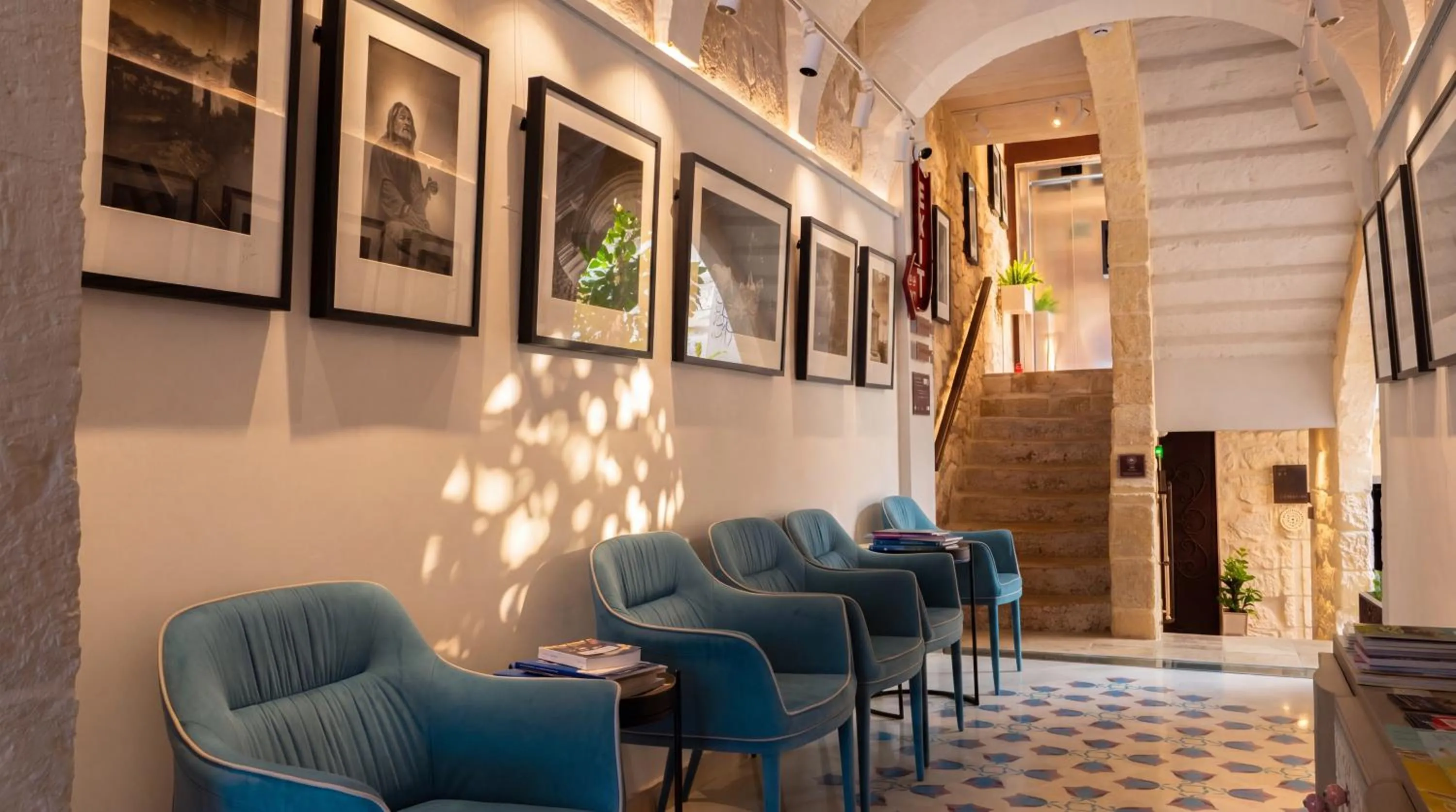 Living room in The Mdina Heritage Boutique Hotel - By Luxury Villas International
