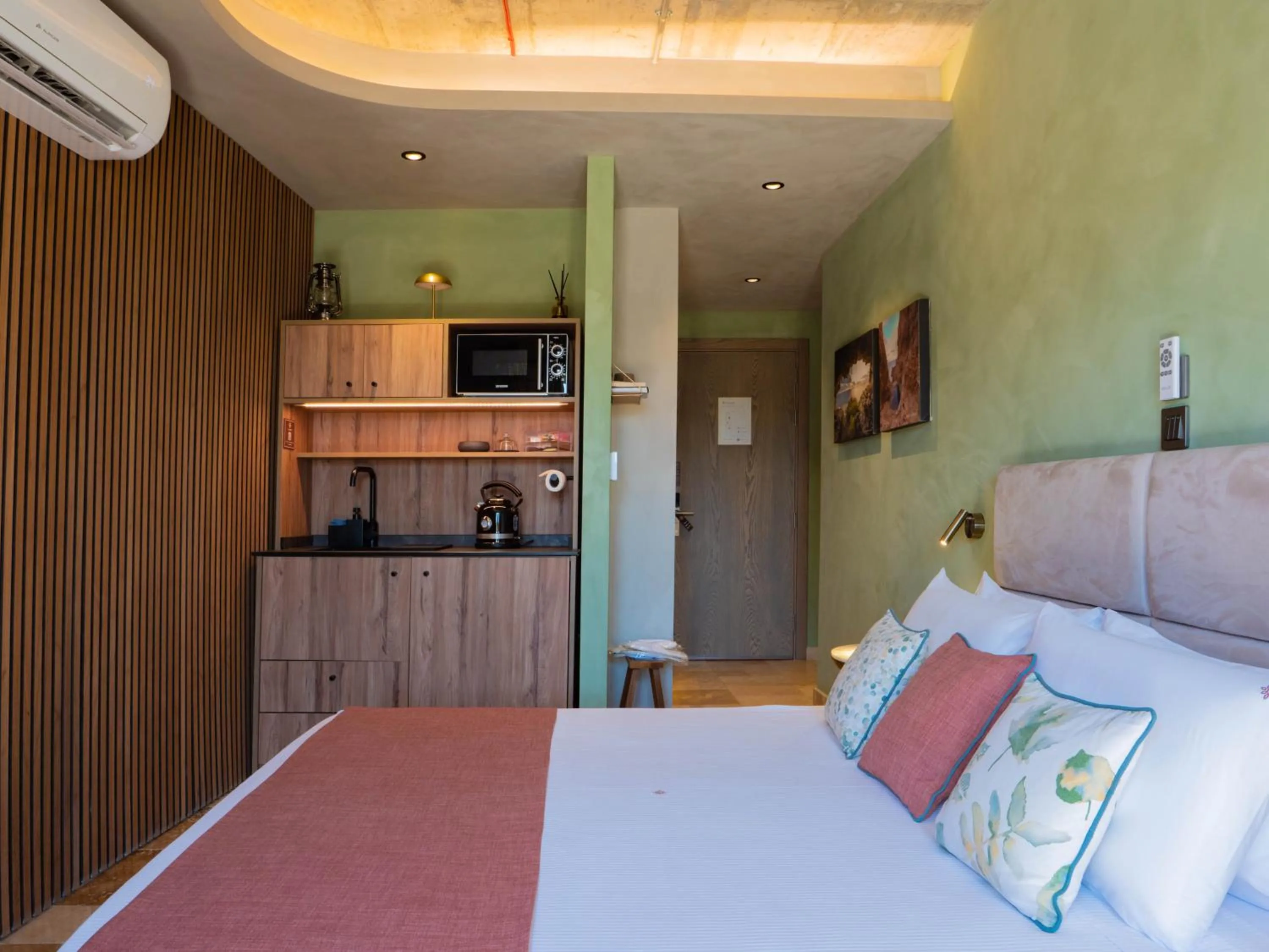 Kitchen or kitchenette, Bed in The Mdina Heritage Boutique Hotel - By Luxury Villas International