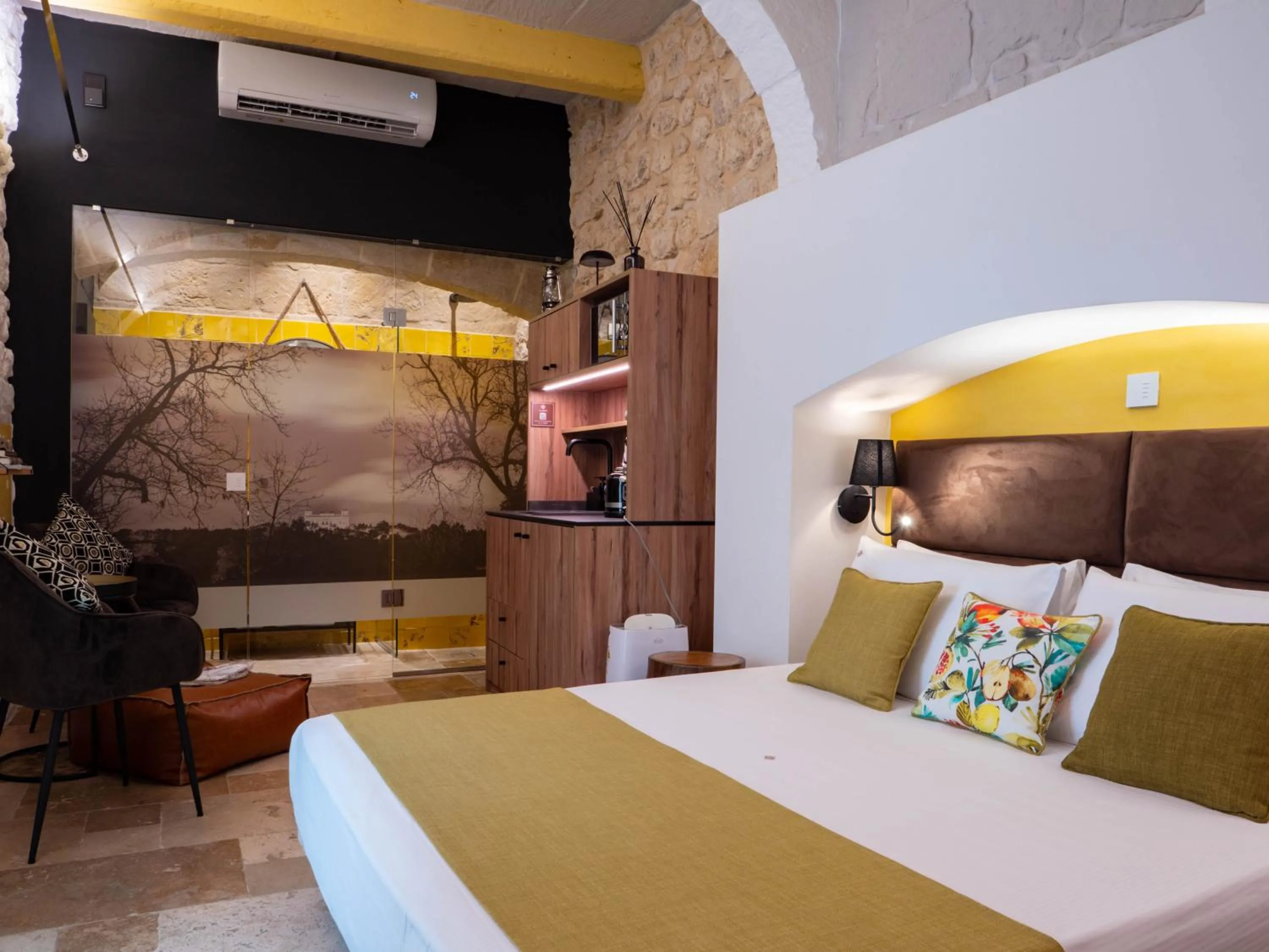 Bedroom, Bed in The Mdina Heritage Boutique Hotel - By Luxury Villas International