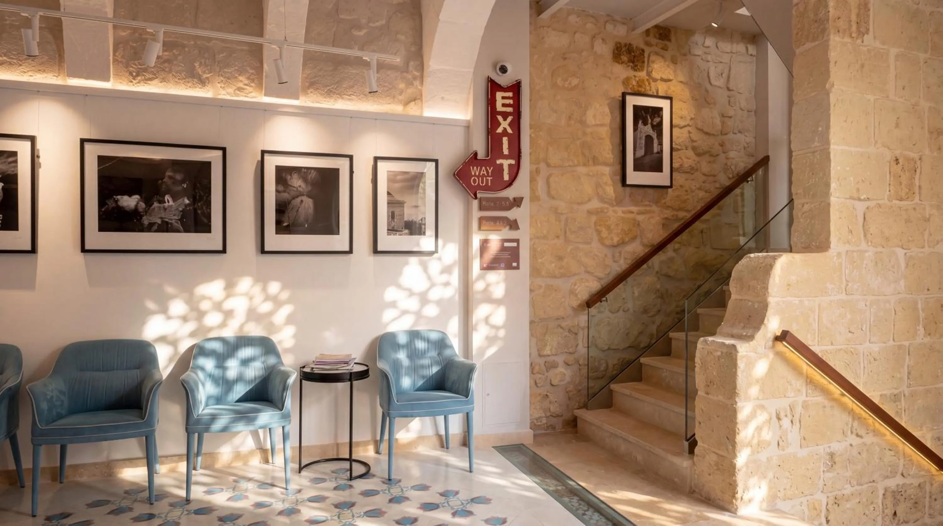 Living room in The Mdina Heritage Boutique Hotel - By Luxury Villas International