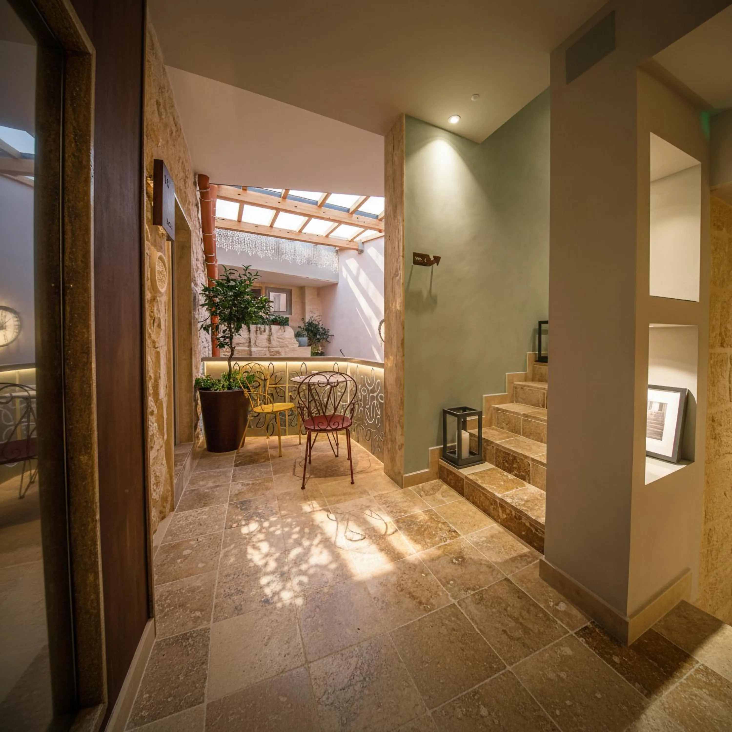 Inner courtyard view in The Mdina Heritage Boutique Hotel - By Luxury Villas International