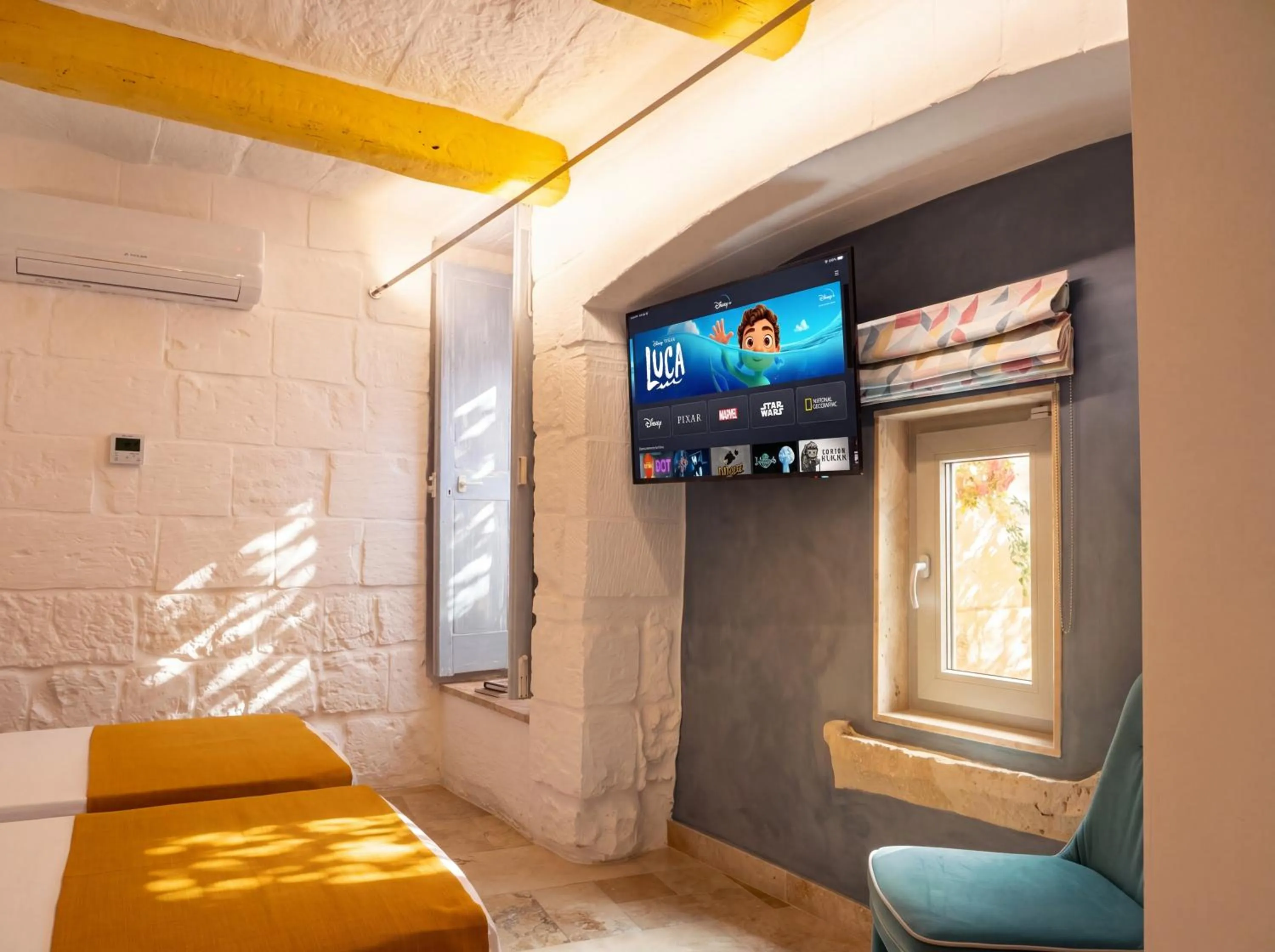 TV and multimedia, Bed in The Mdina Heritage Boutique Hotel - By Luxury Villas International